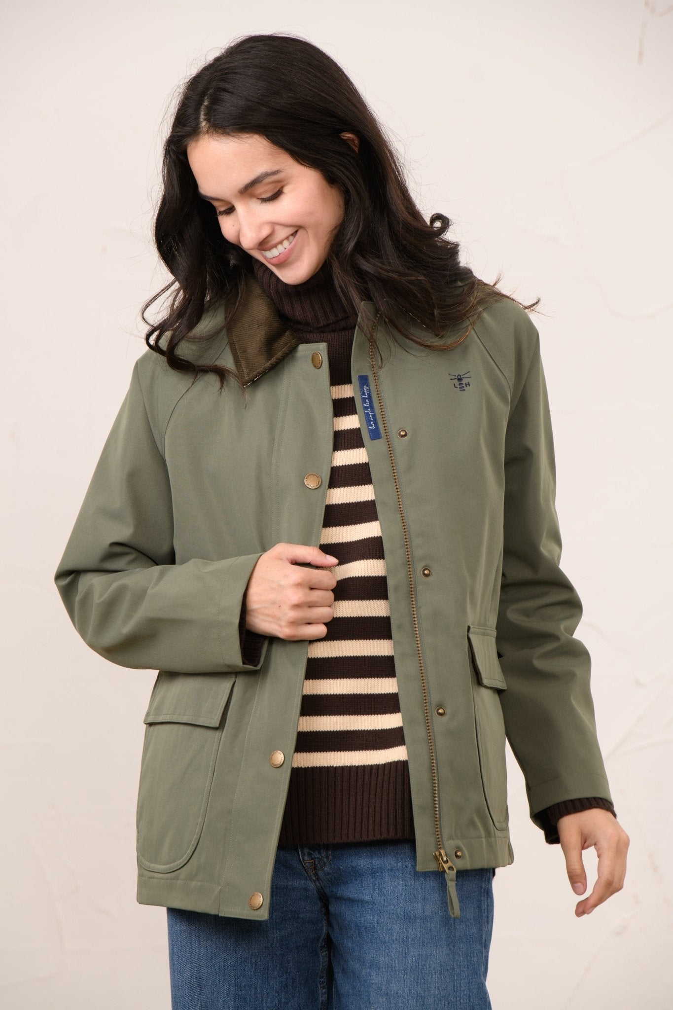 Devon Raincoat - Olivine-Lighthouse