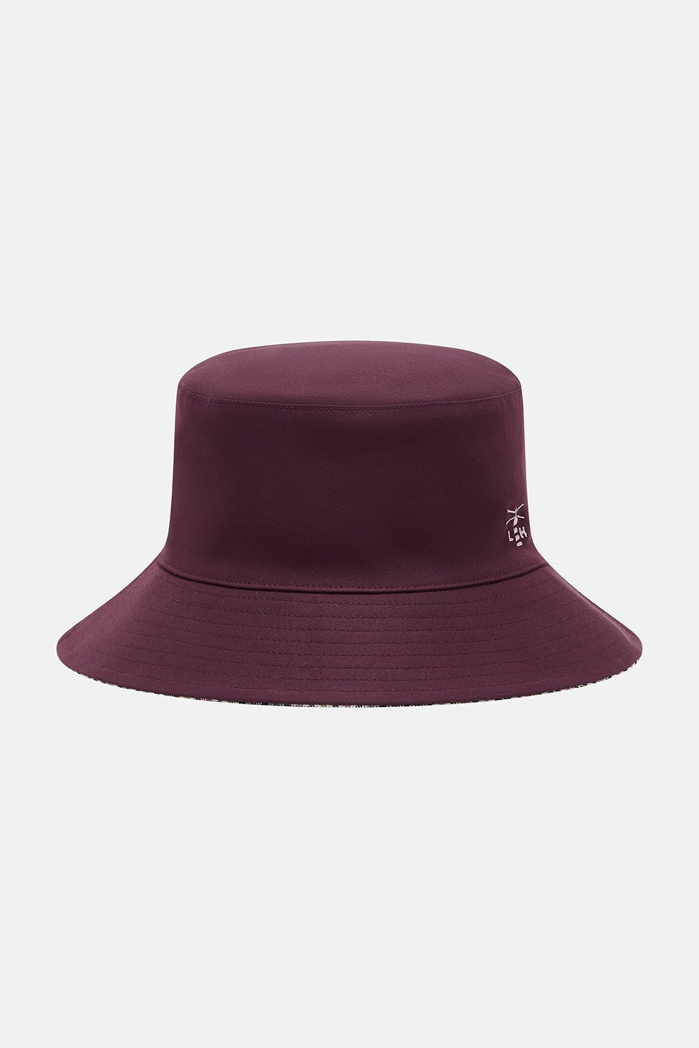 Edie Reversible Rain Hat - Damson-Lighthouse