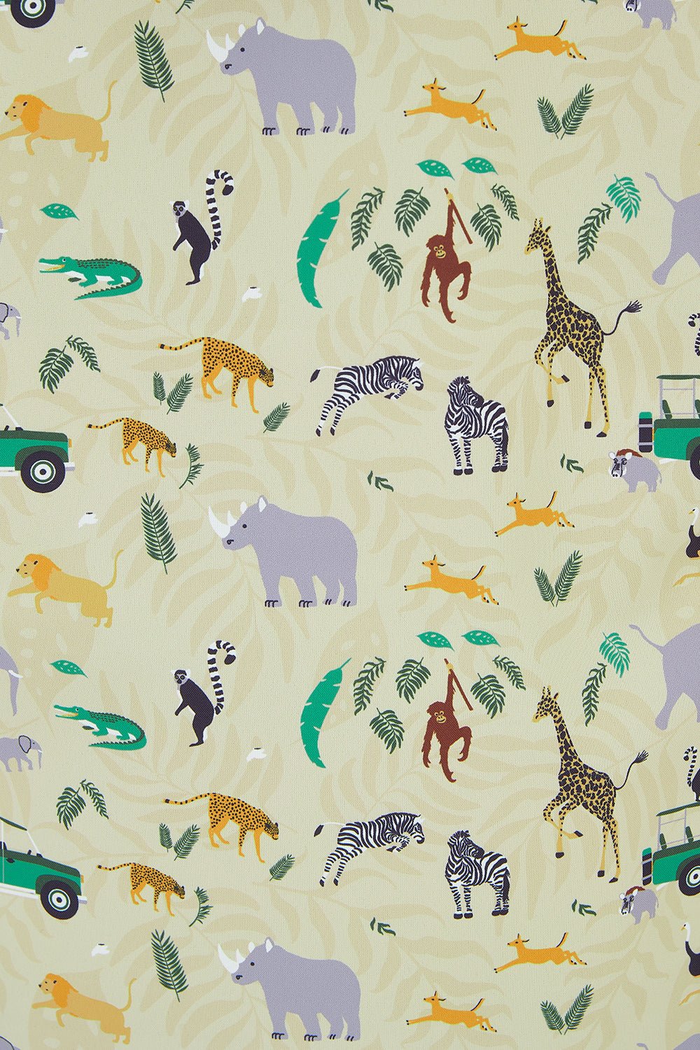 Ethan Jacket - African Plain Print - Lighthouse