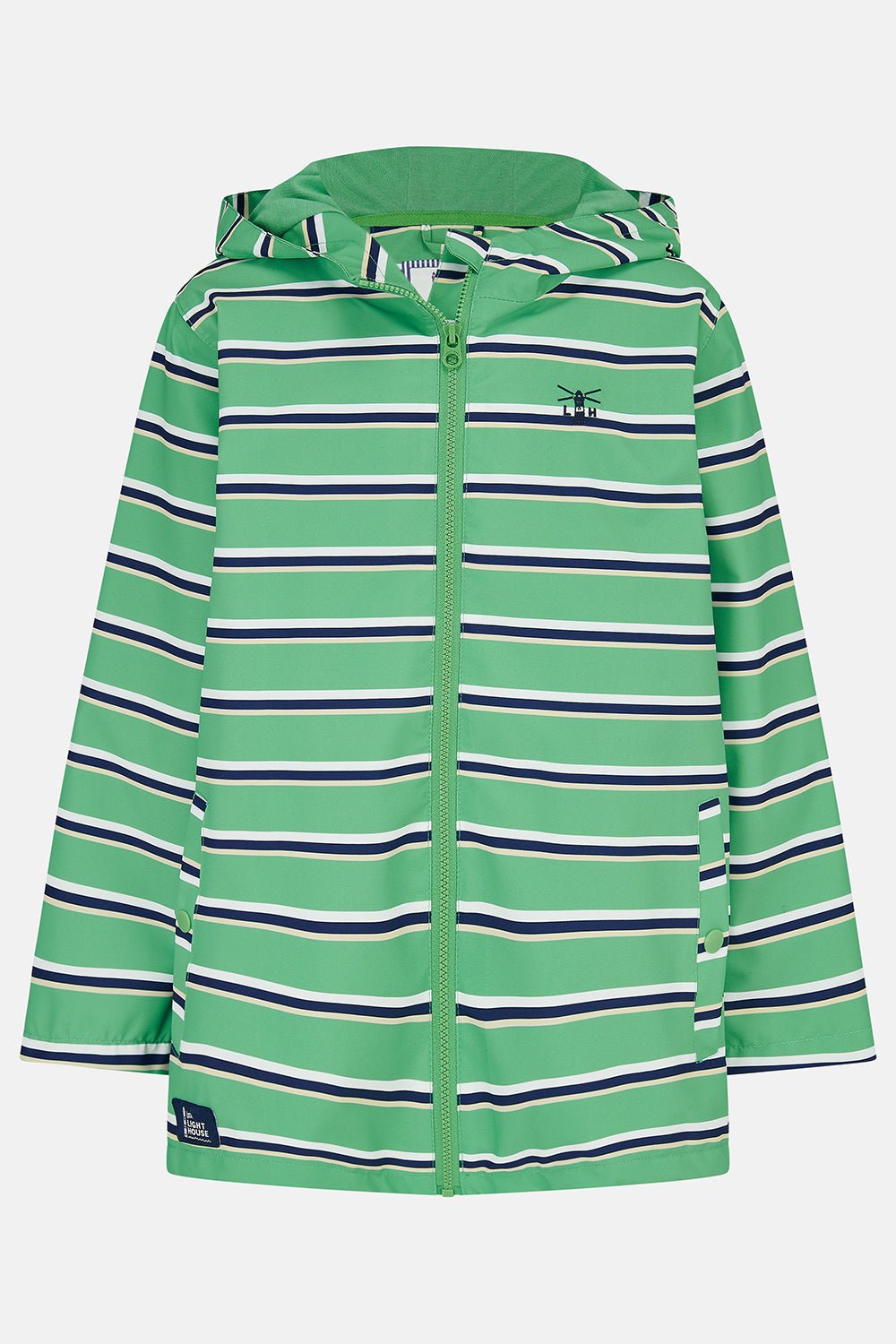 Ethan Jacket - Sea Green Stripe - Lighthouse