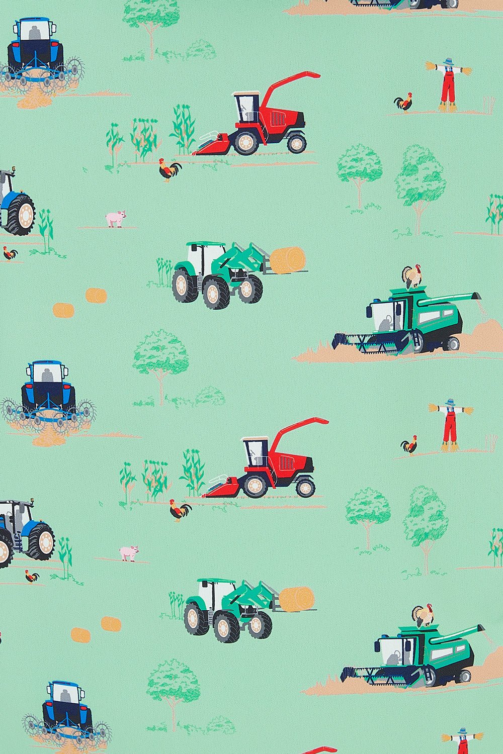 Ethan Jacket - Sea Green Tractor - Lighthouse