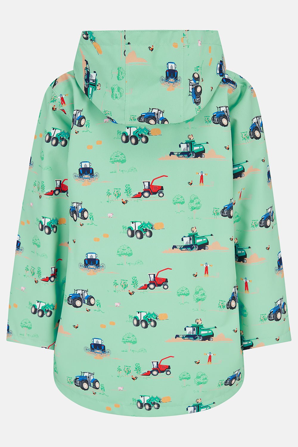 Ethan Jacket - Sea Green Tractor - Lighthouse