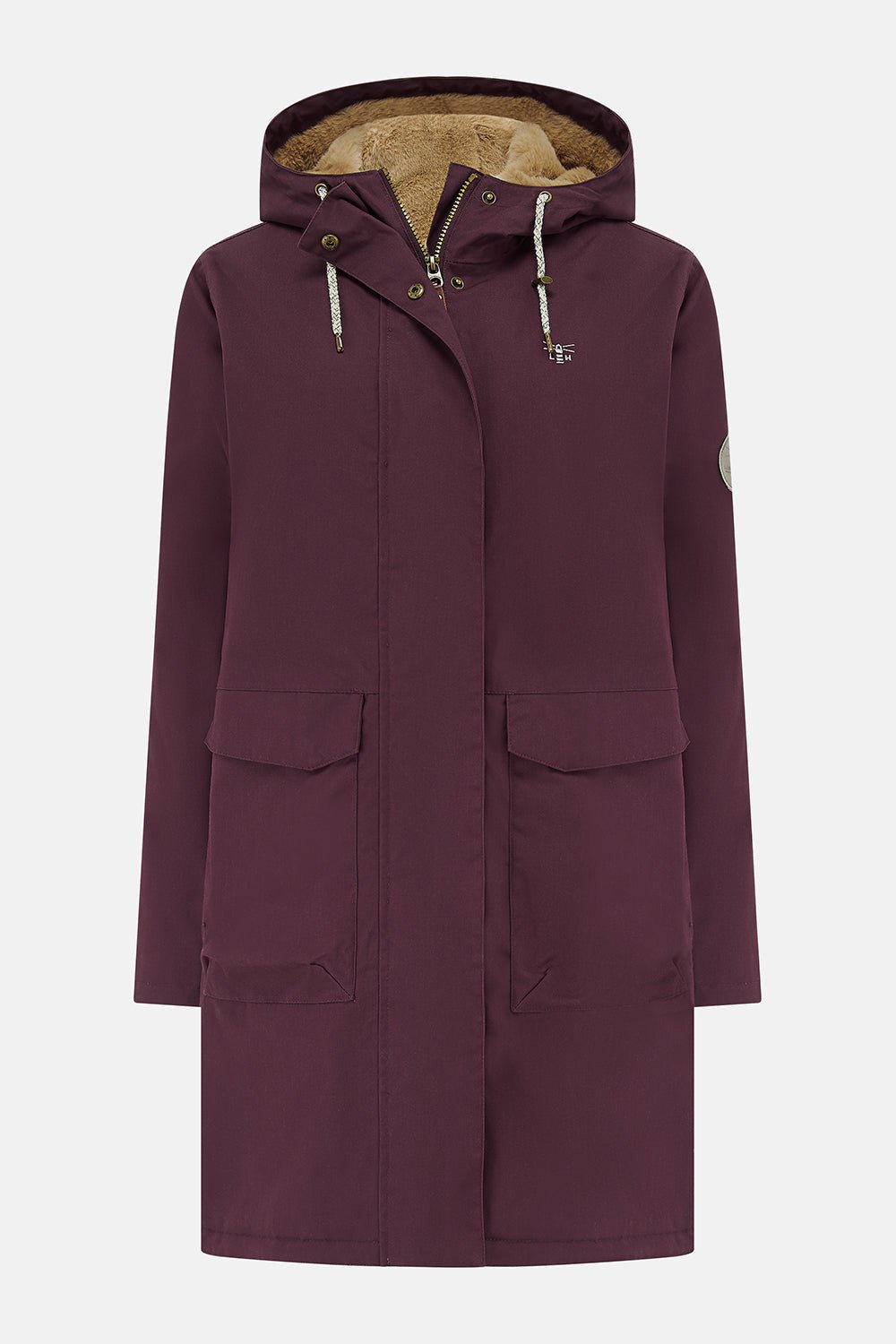 Fallon Coat - Damson-Lighthouse