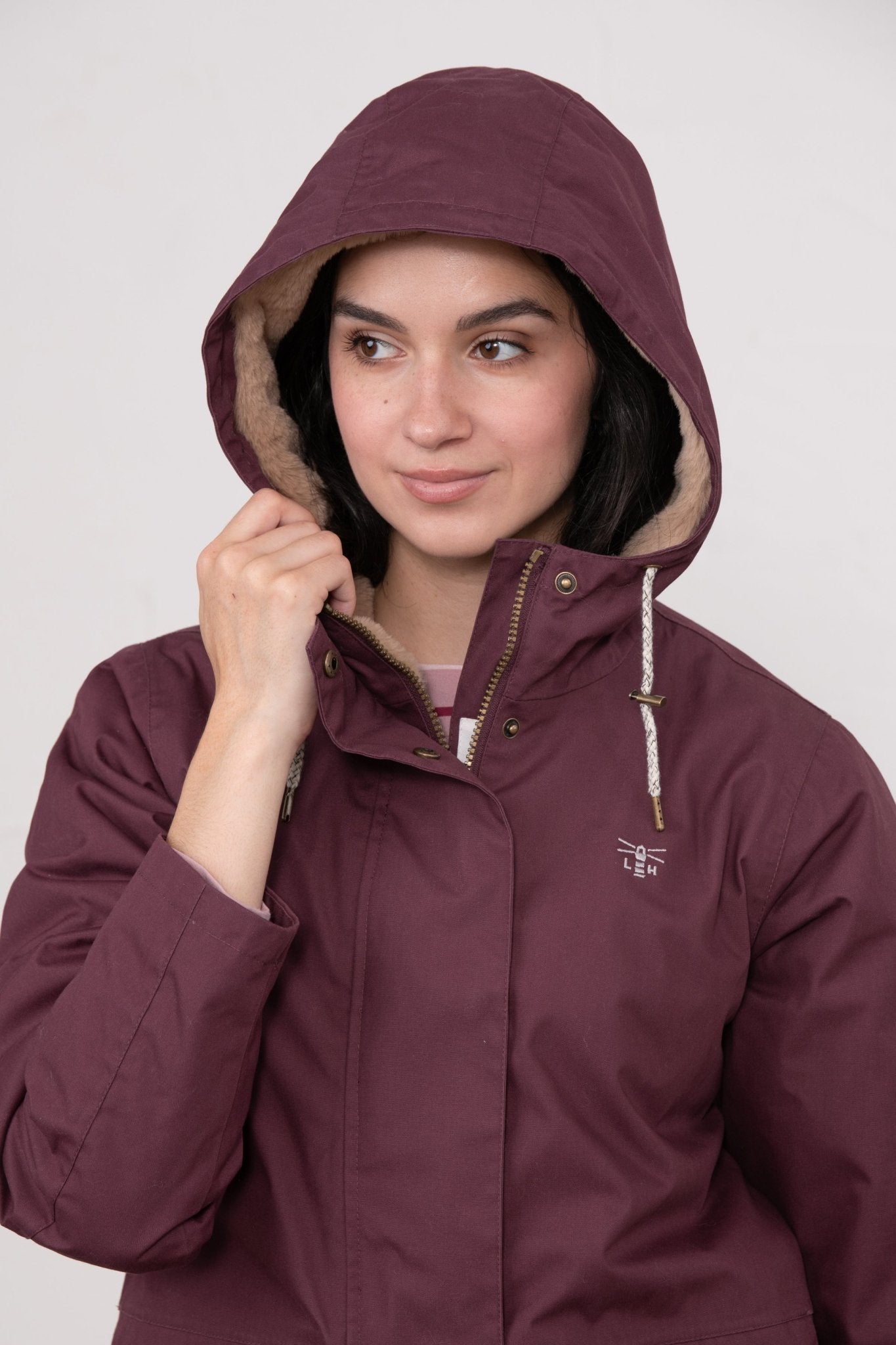 Fallon Coat - Damson-Lighthouse