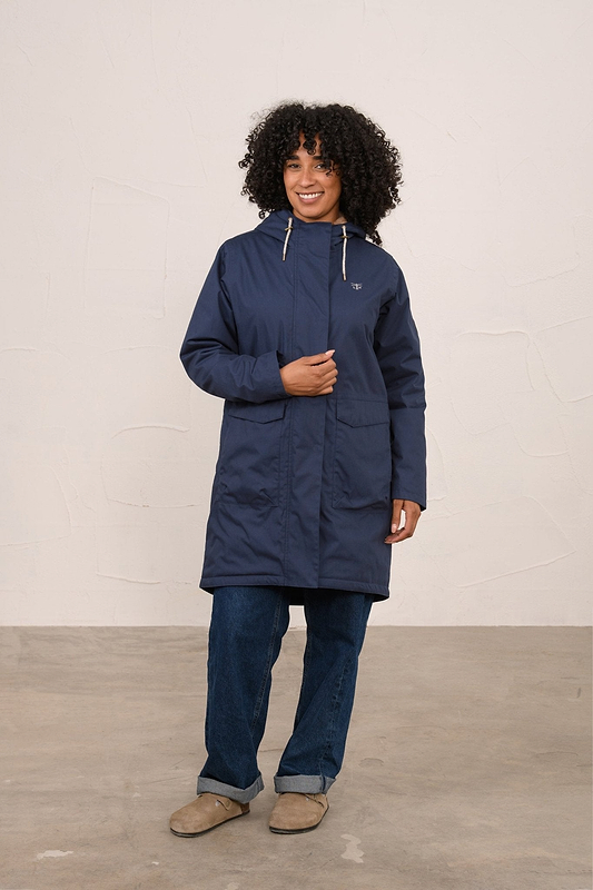 Fallon Coat - Navy-Lighthouse