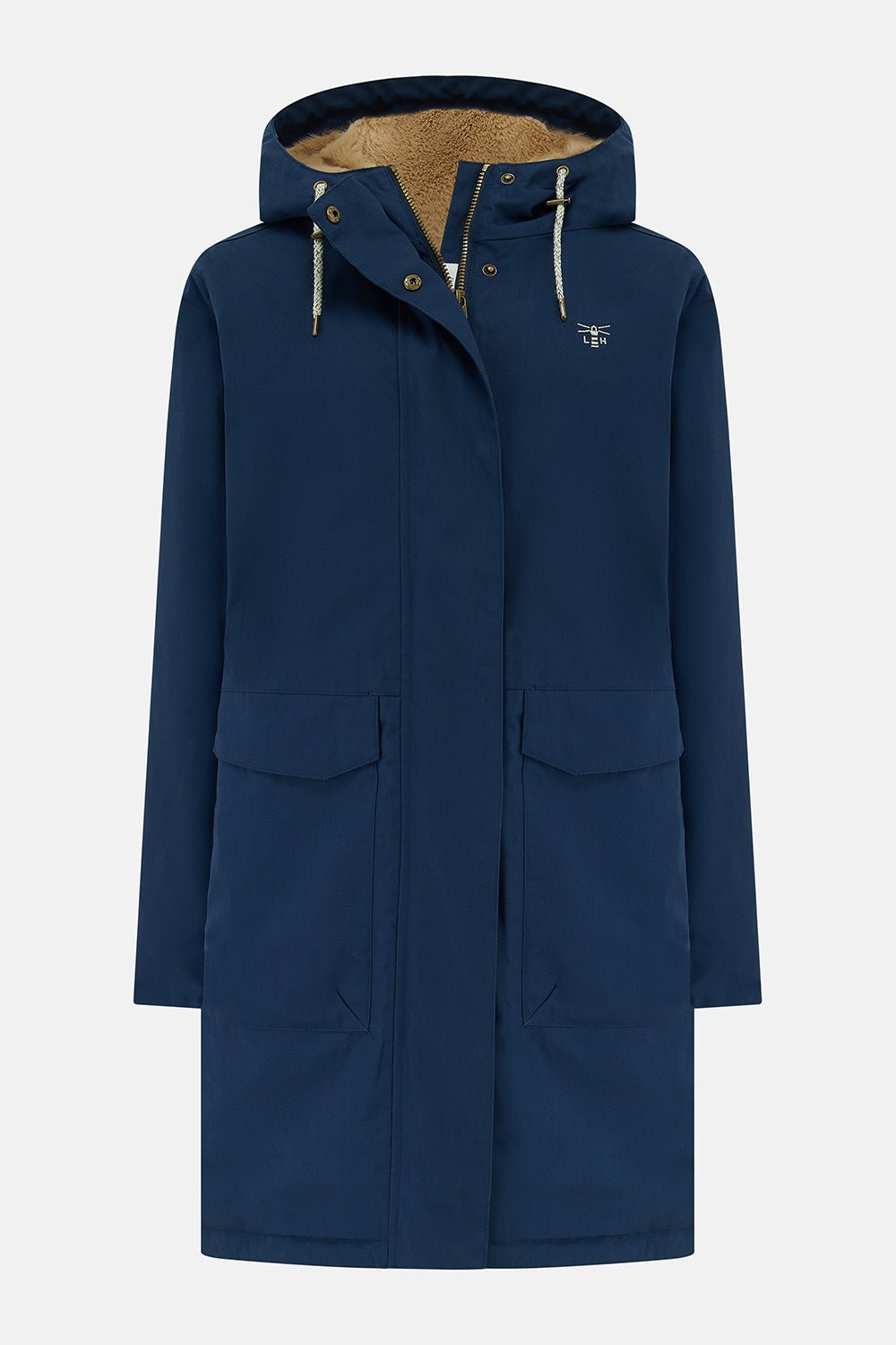 Fallon Coat - Navy-Lighthouse
