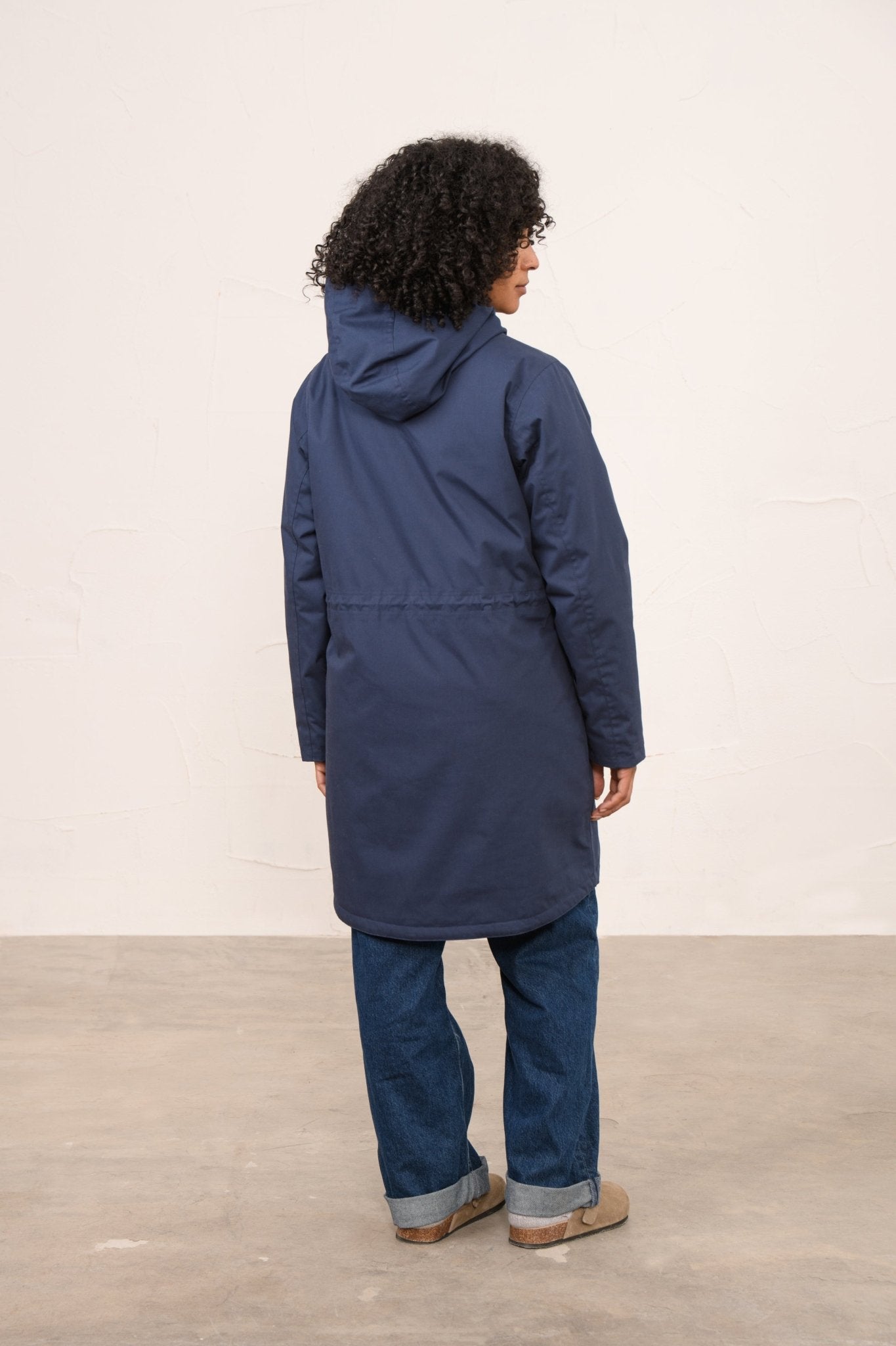 Fallon Coat - Navy-Lighthouse