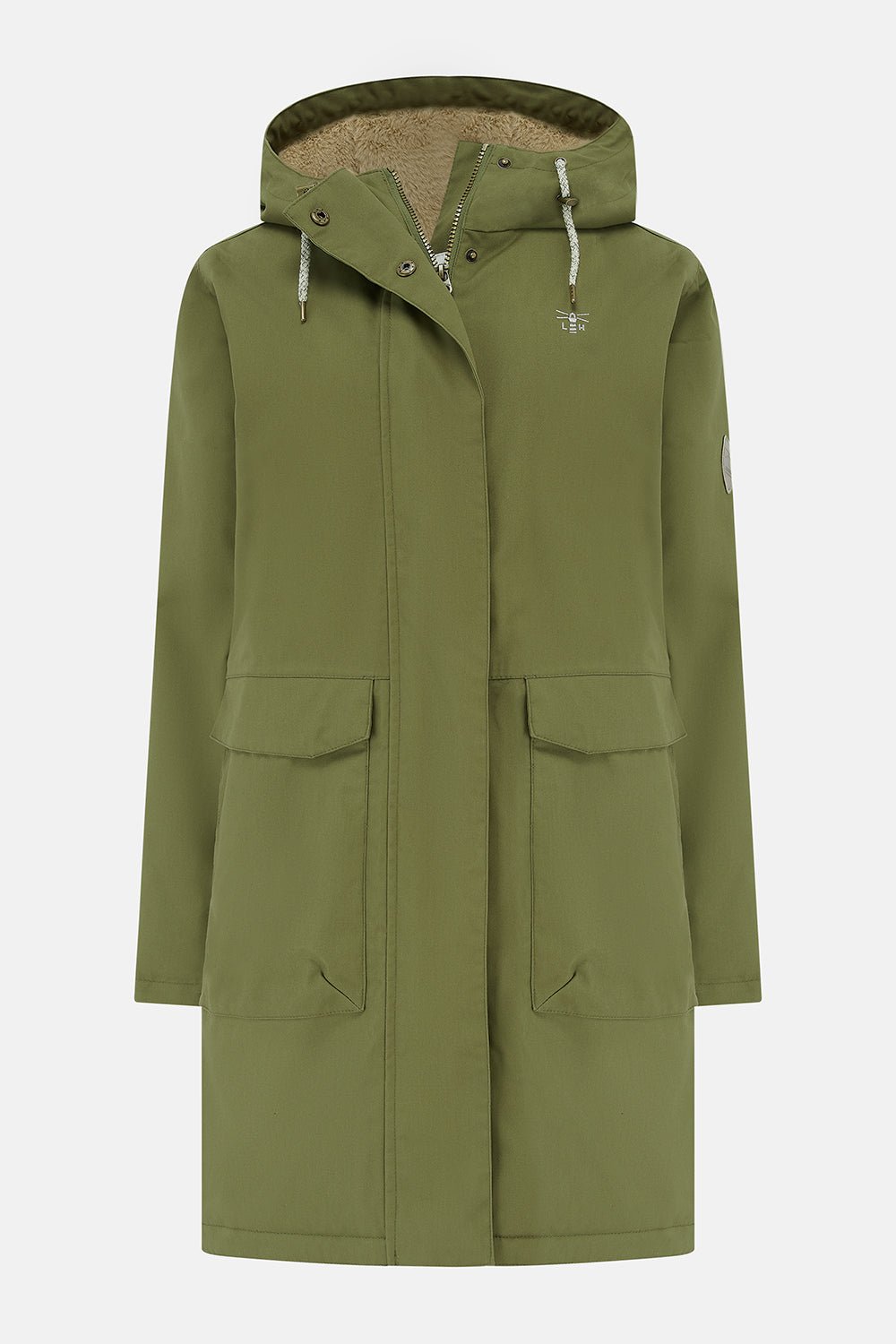 Fallon Coat - Olive-Lighthouse