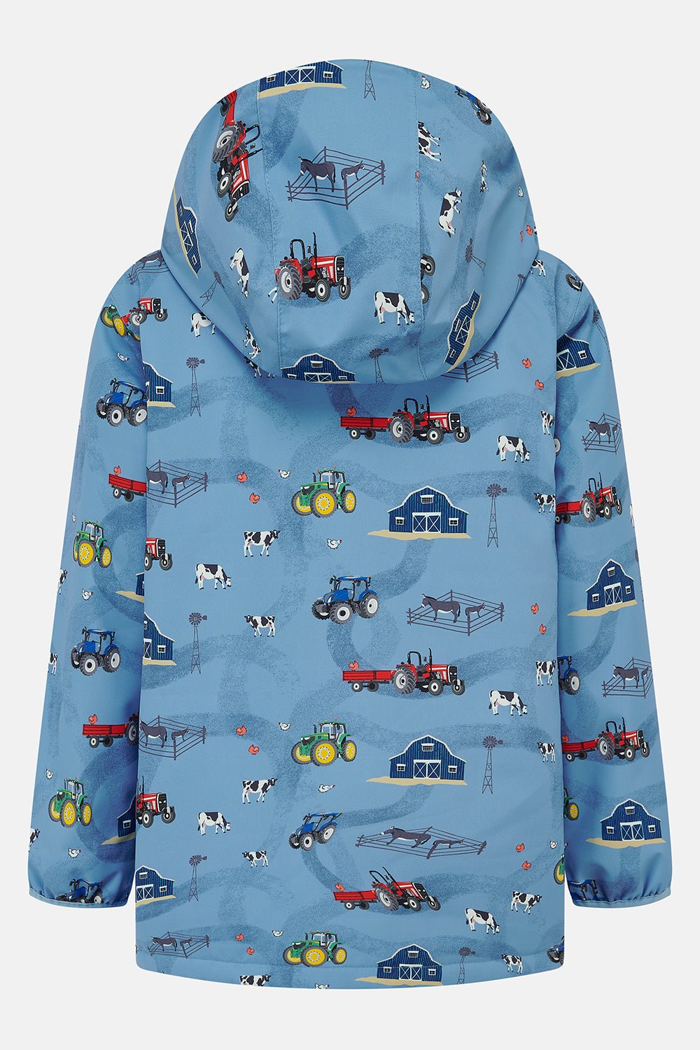 Finlay Coat - Farm Print-Lighthouse