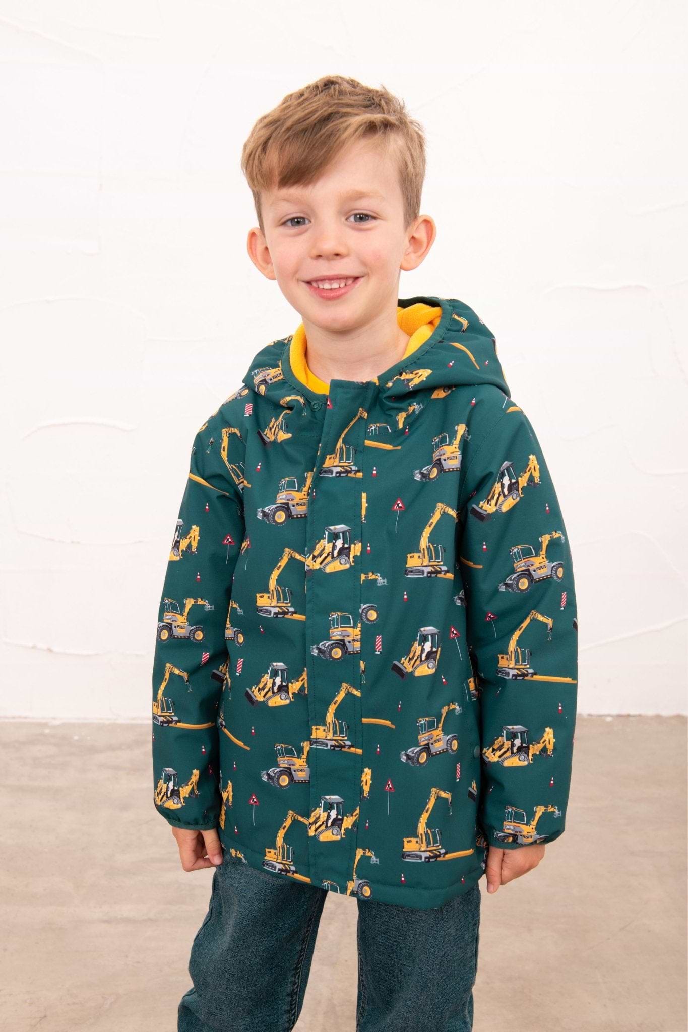Finlay Coat - JCB Print-Lighthouse