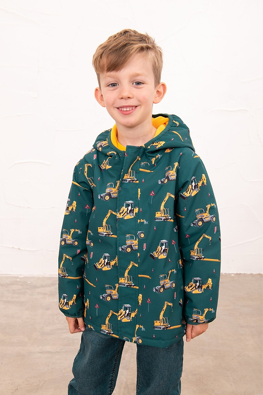 Finlay Coat - JCB Print-Lighthouse