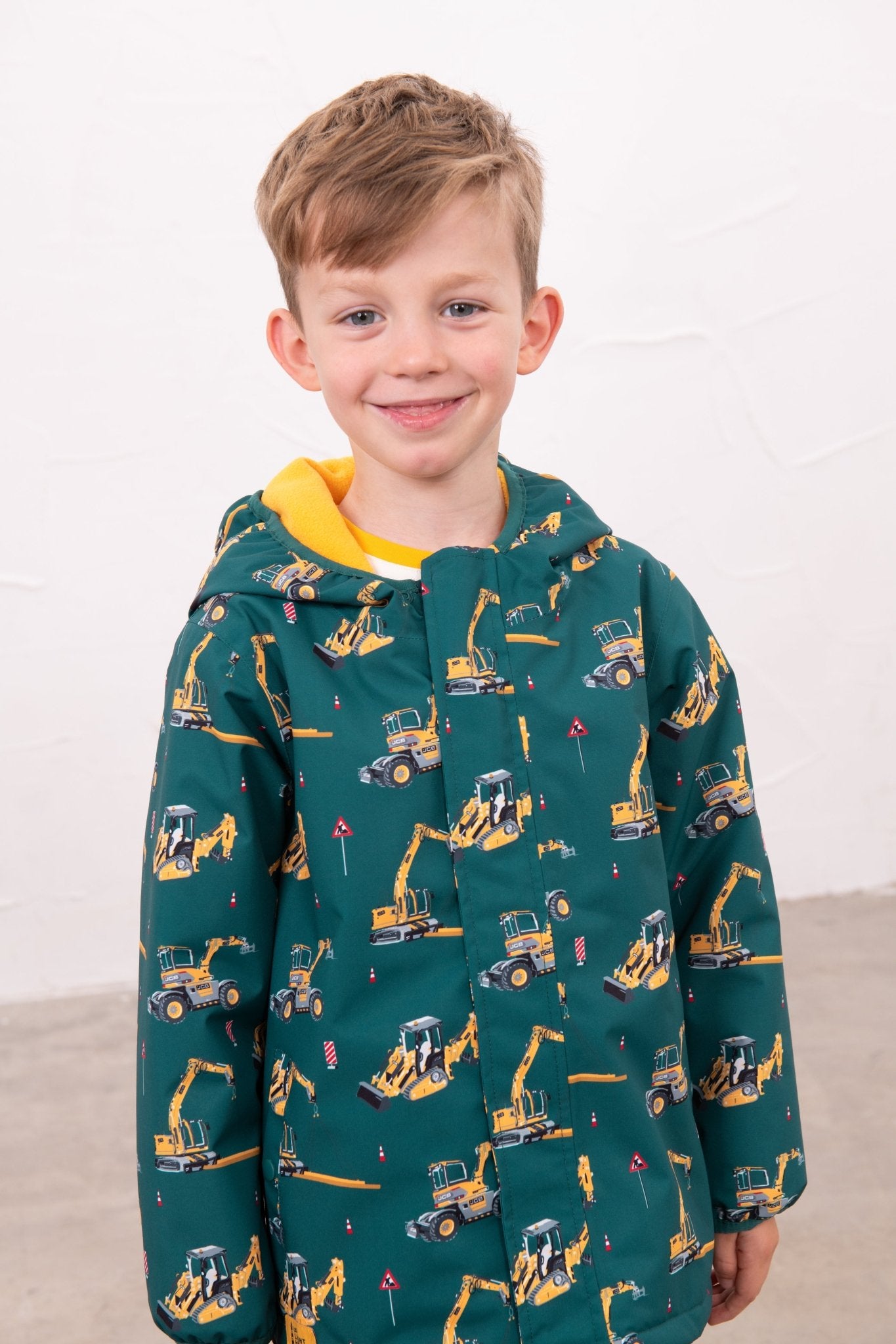 Finlay Coat - JCB Print-Lighthouse