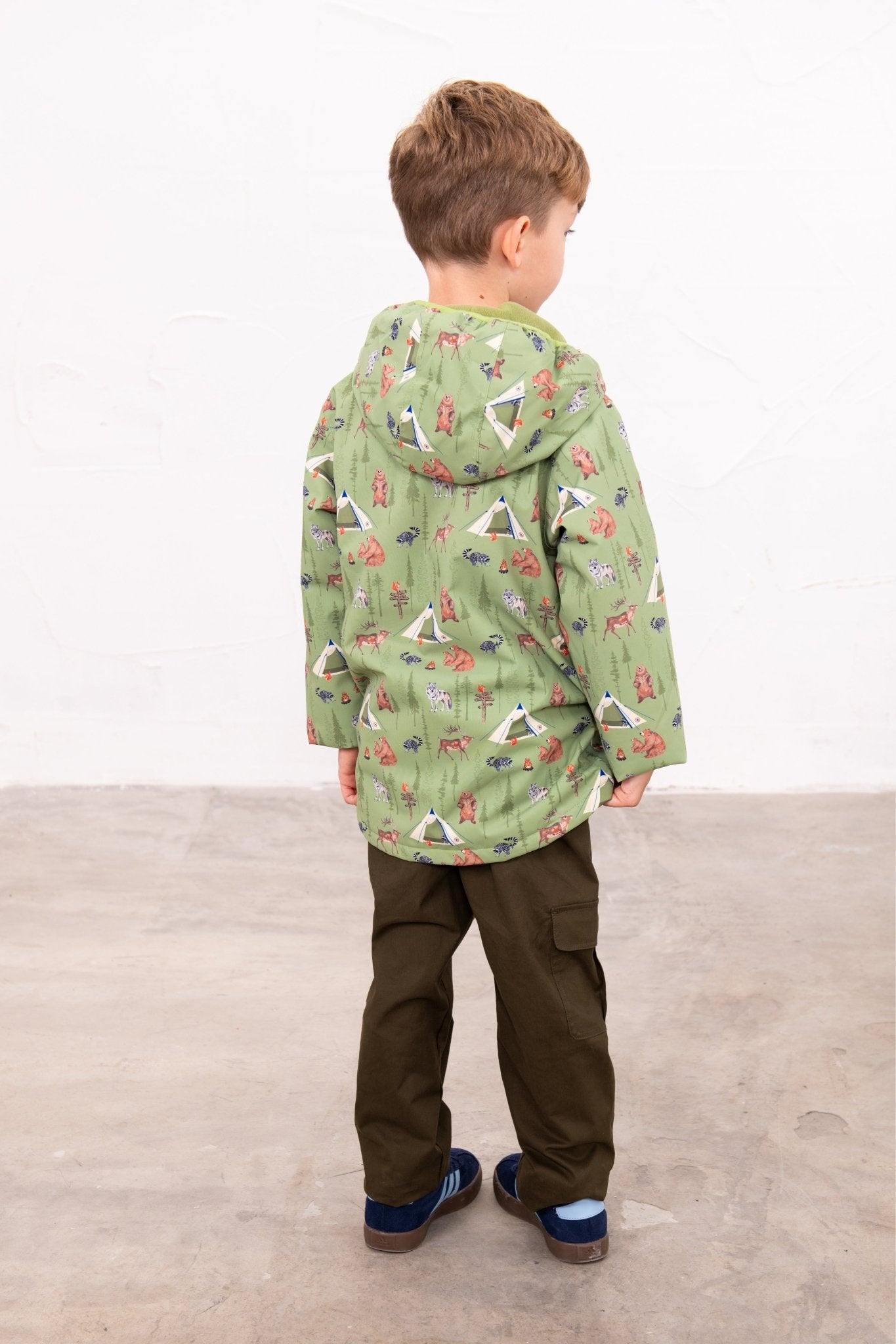 Finlay Coat - Woodland Print-Lighthouse