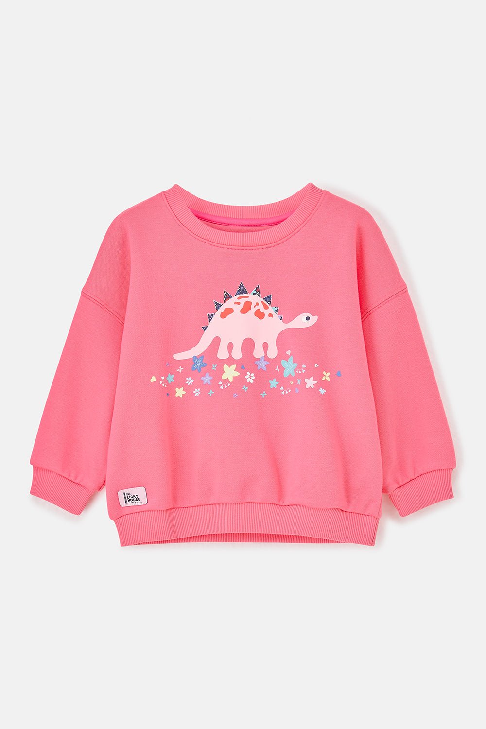 Flora Sweatshirt - Steggie Print - Lighthouse