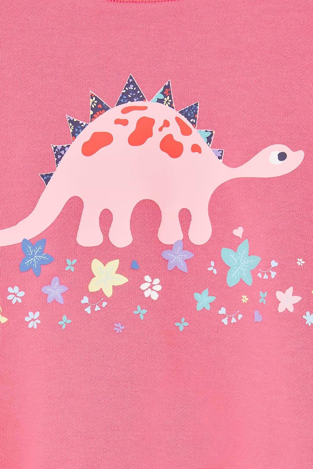 Flora Sweatshirt - Steggie Print - Lighthouse