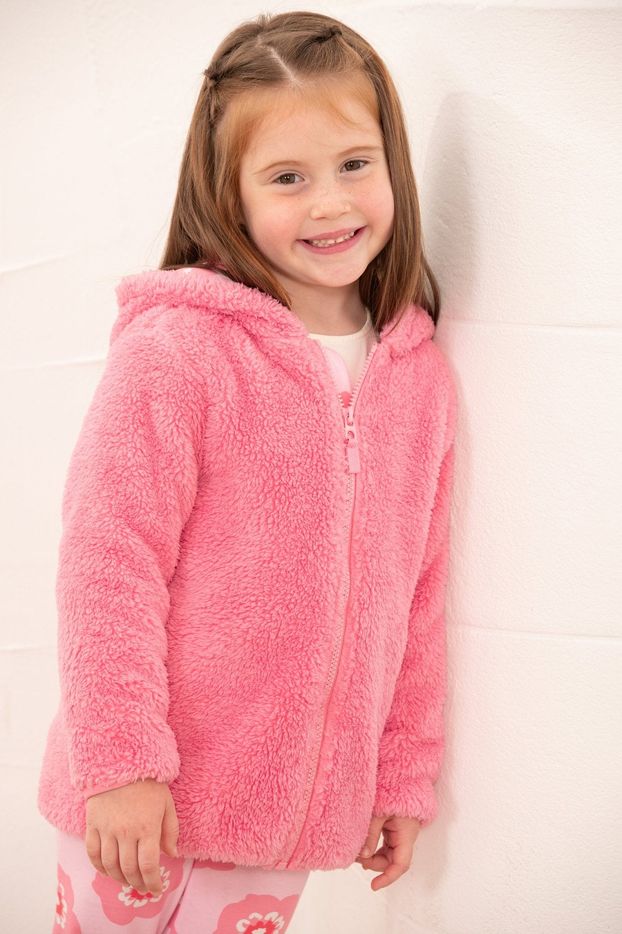 Gracie Fleece - Pink-Lighthouse