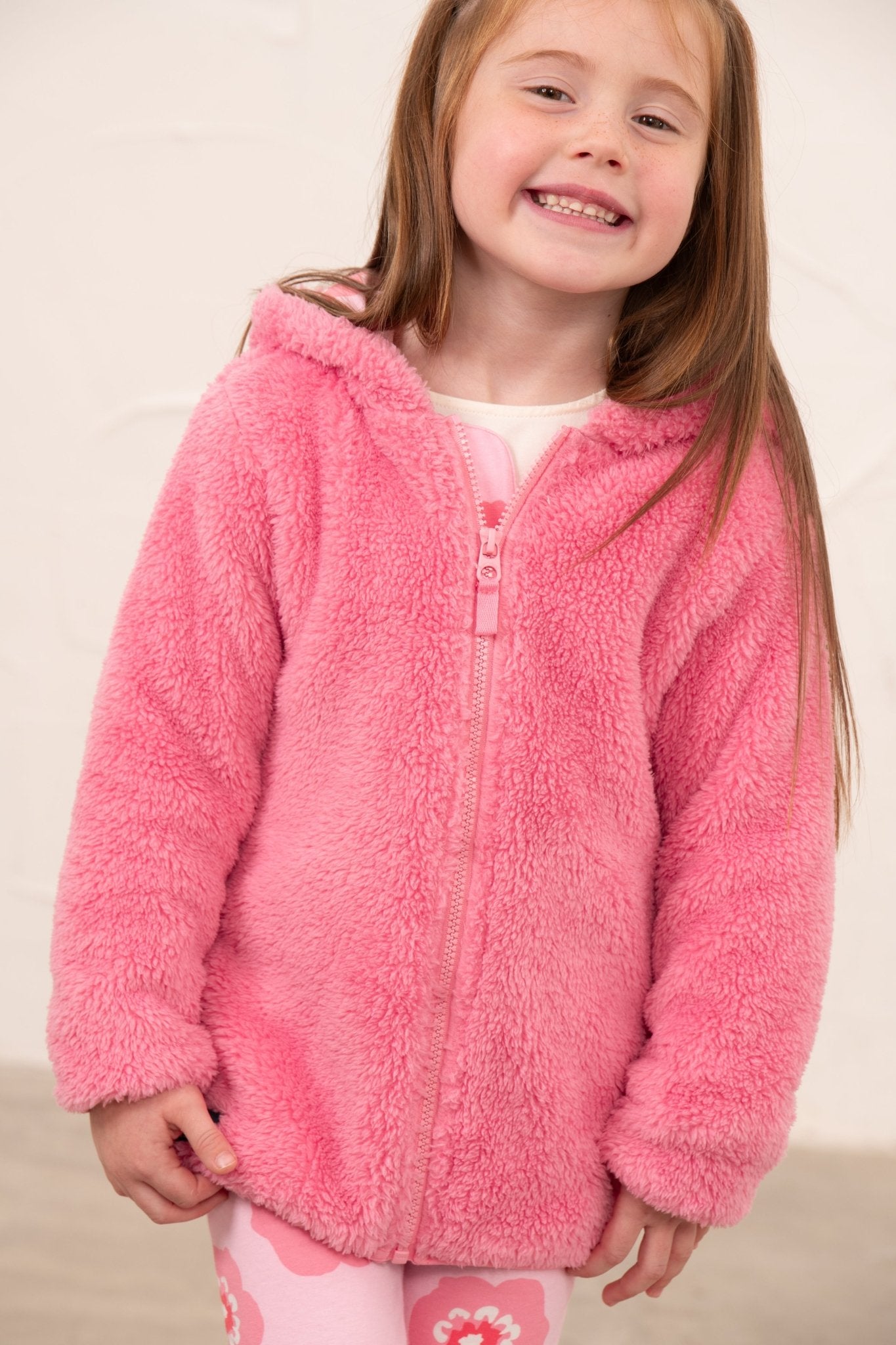 Gracie Fleece - Pink-Lighthouse