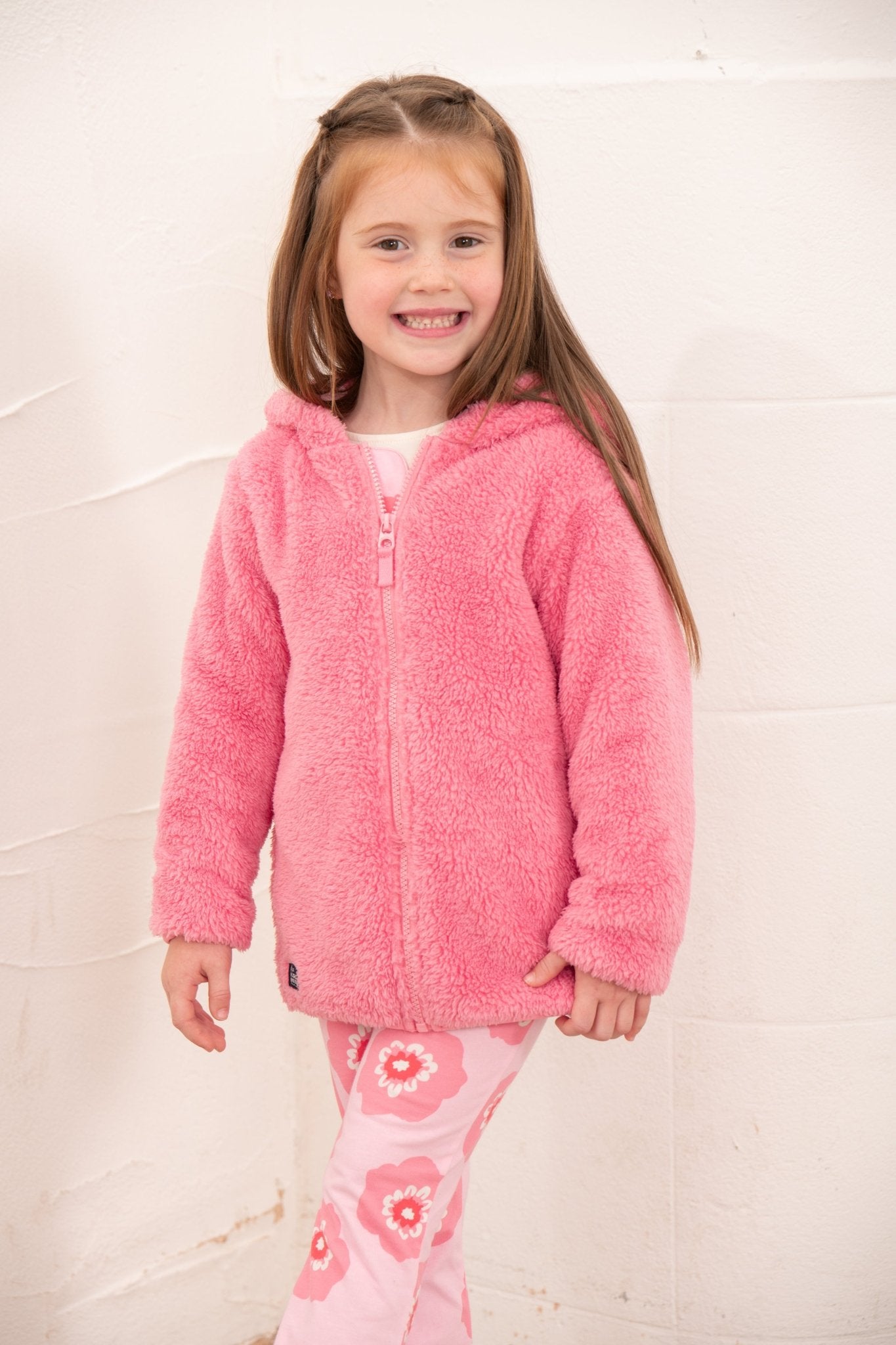 Gracie Fleece - Pink-Lighthouse