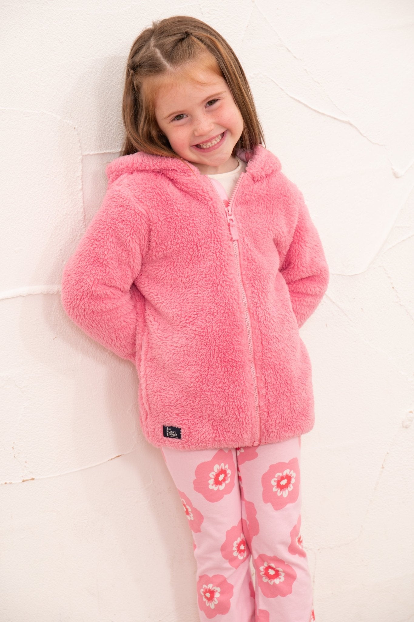 Gracie Fleece - Pink-Lighthouse