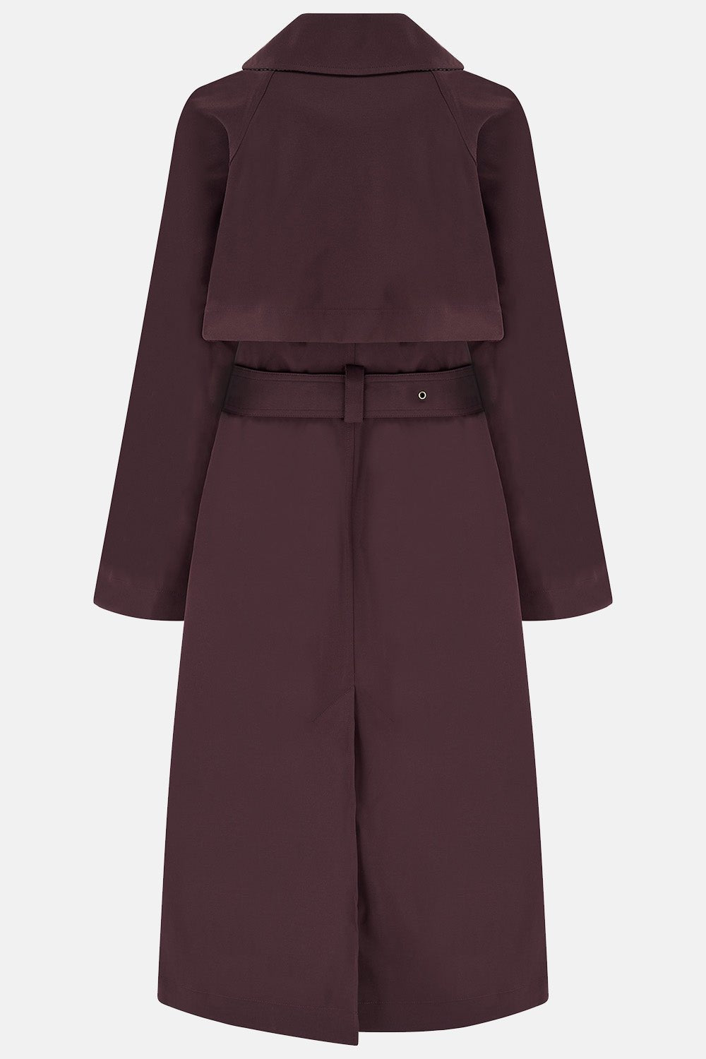 Harper Waterproof Trench Coat - Damson-Lighthouse