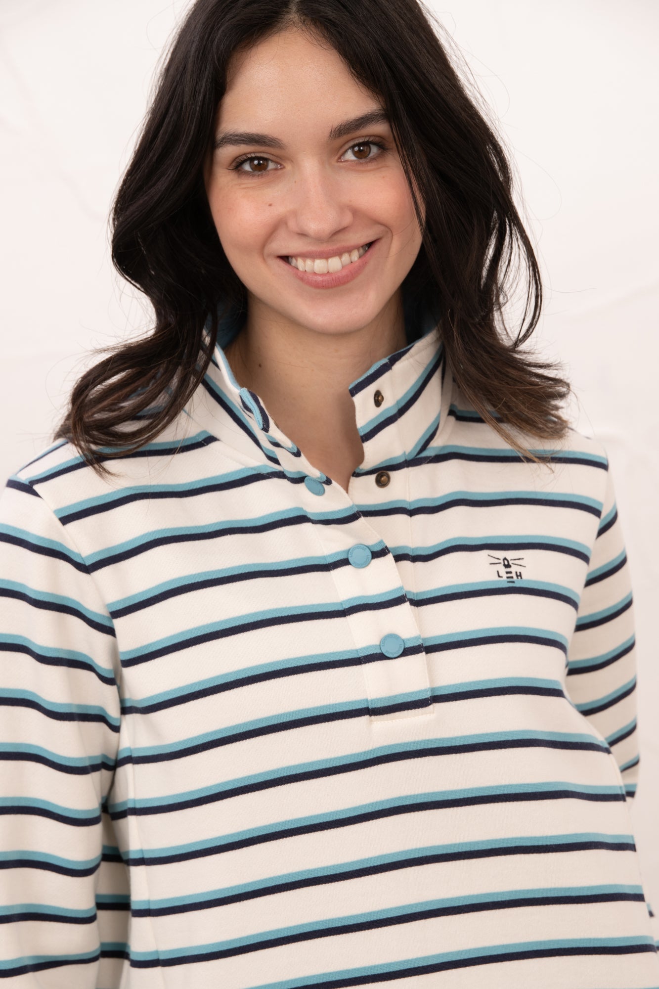 Haven Jersey - Indigo Stripe - Lighthouse