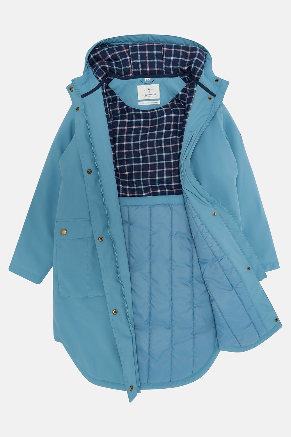 Imogen Coat - Bluestone-Lighthouse