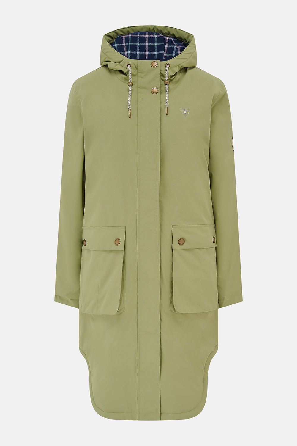 Imogen Coat - Moss-Lighthouse