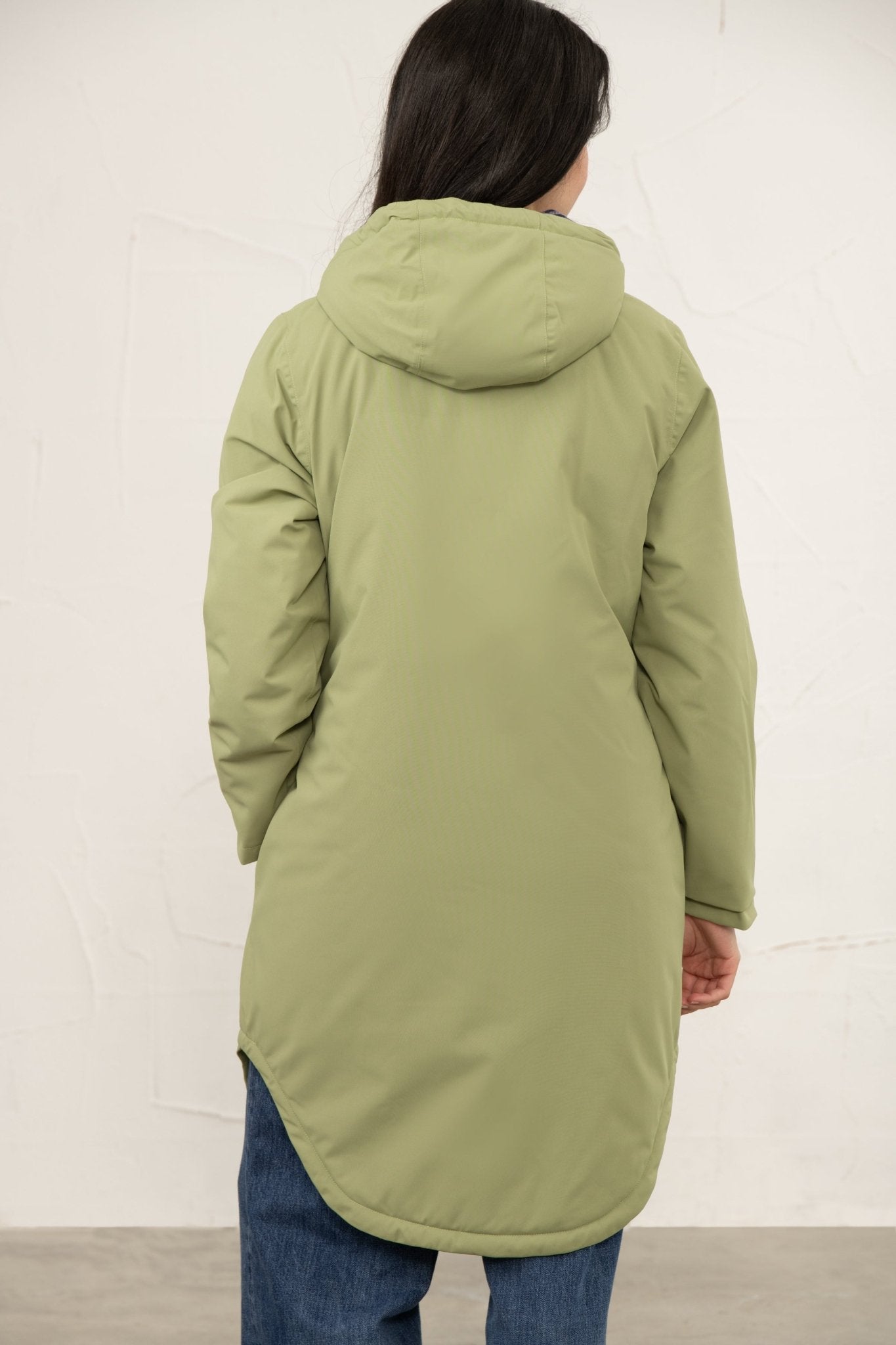 Imogen Coat - Moss-Lighthouse