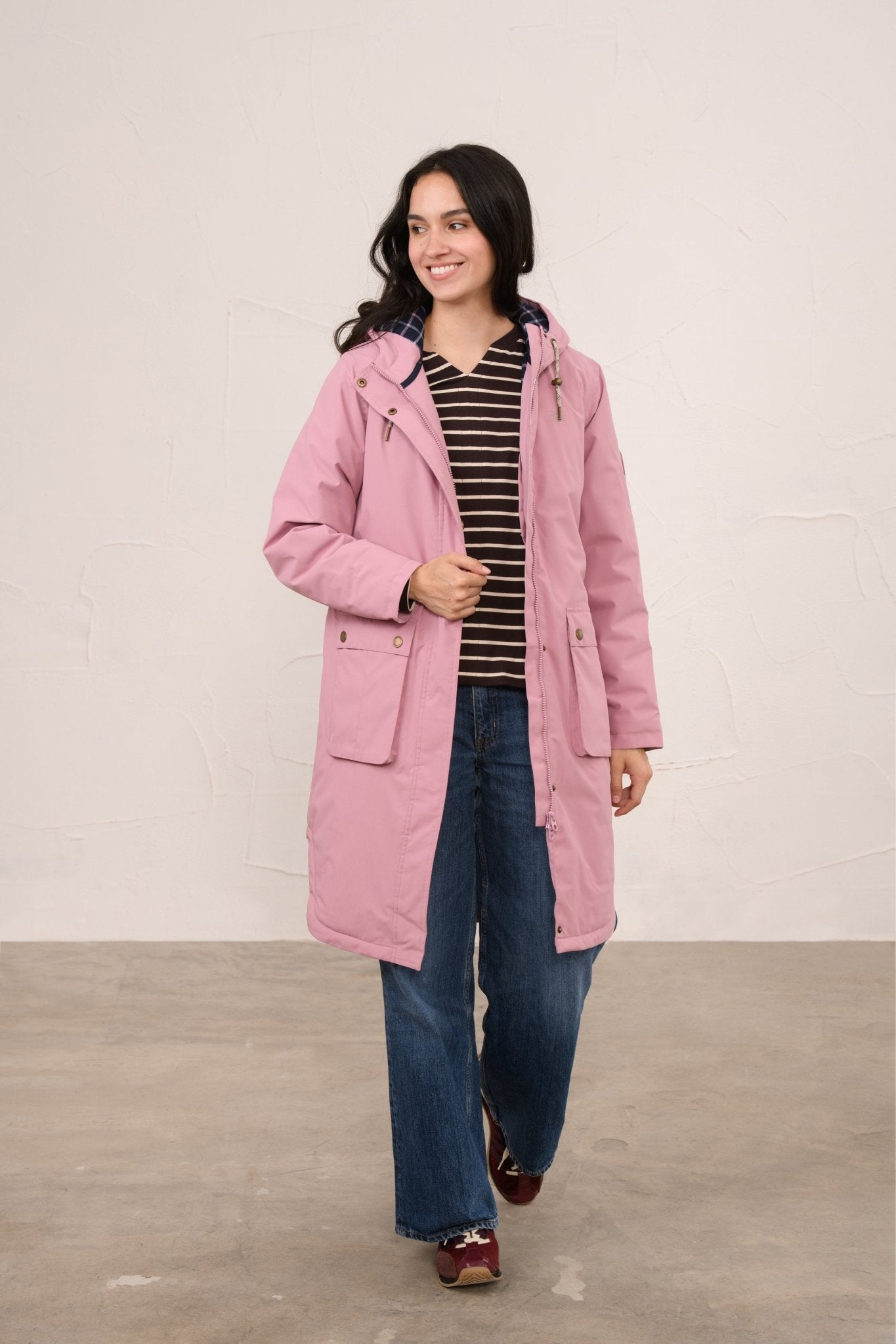 Imogen Coat - Wild Rose-Lighthouse