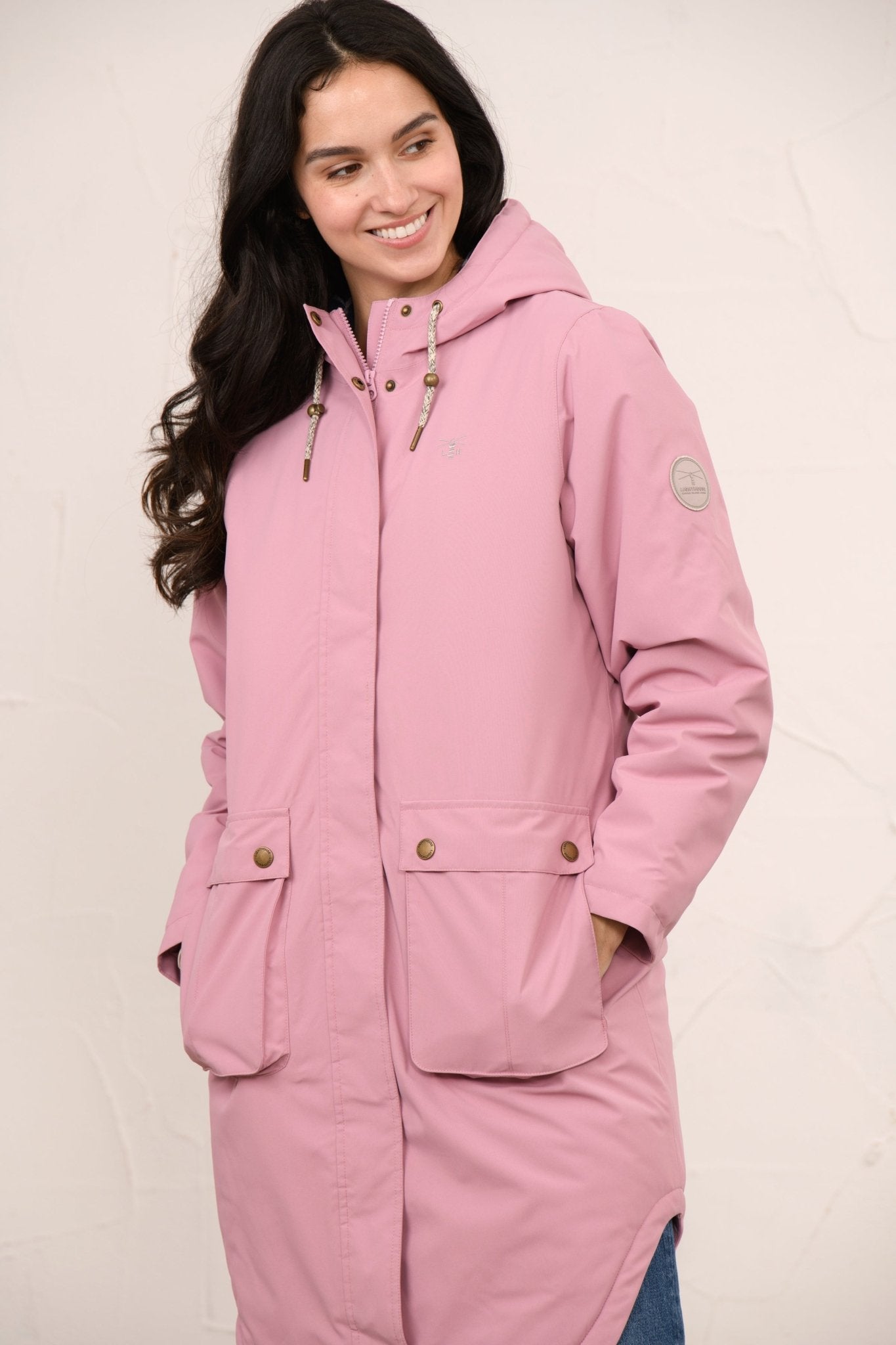 Imogen Coat - Wild Rose-Lighthouse