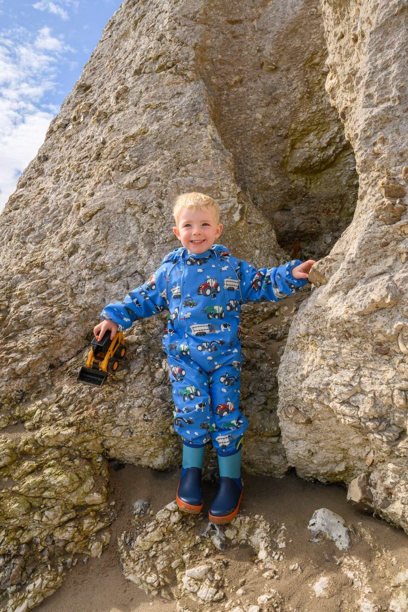 Jamie Puddlesuit - Farm Print - Lighthouse