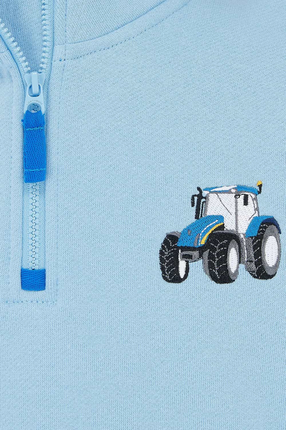 Jonah Sweatshirt - Blue Tractor - Lighthouse
