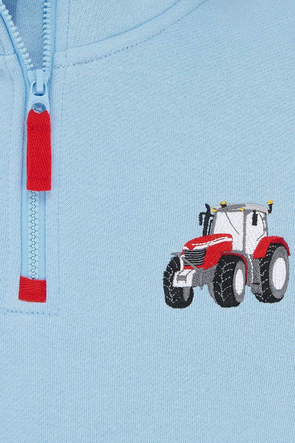 Jonah Sweatshirt - Red Tractor - Lighthouse