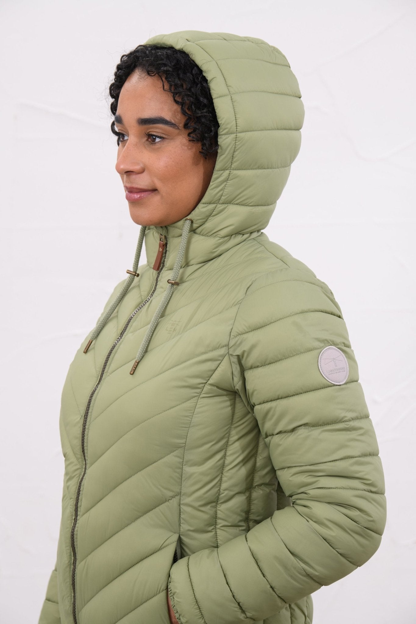 Laurel Coat - Moss-Lighthouse