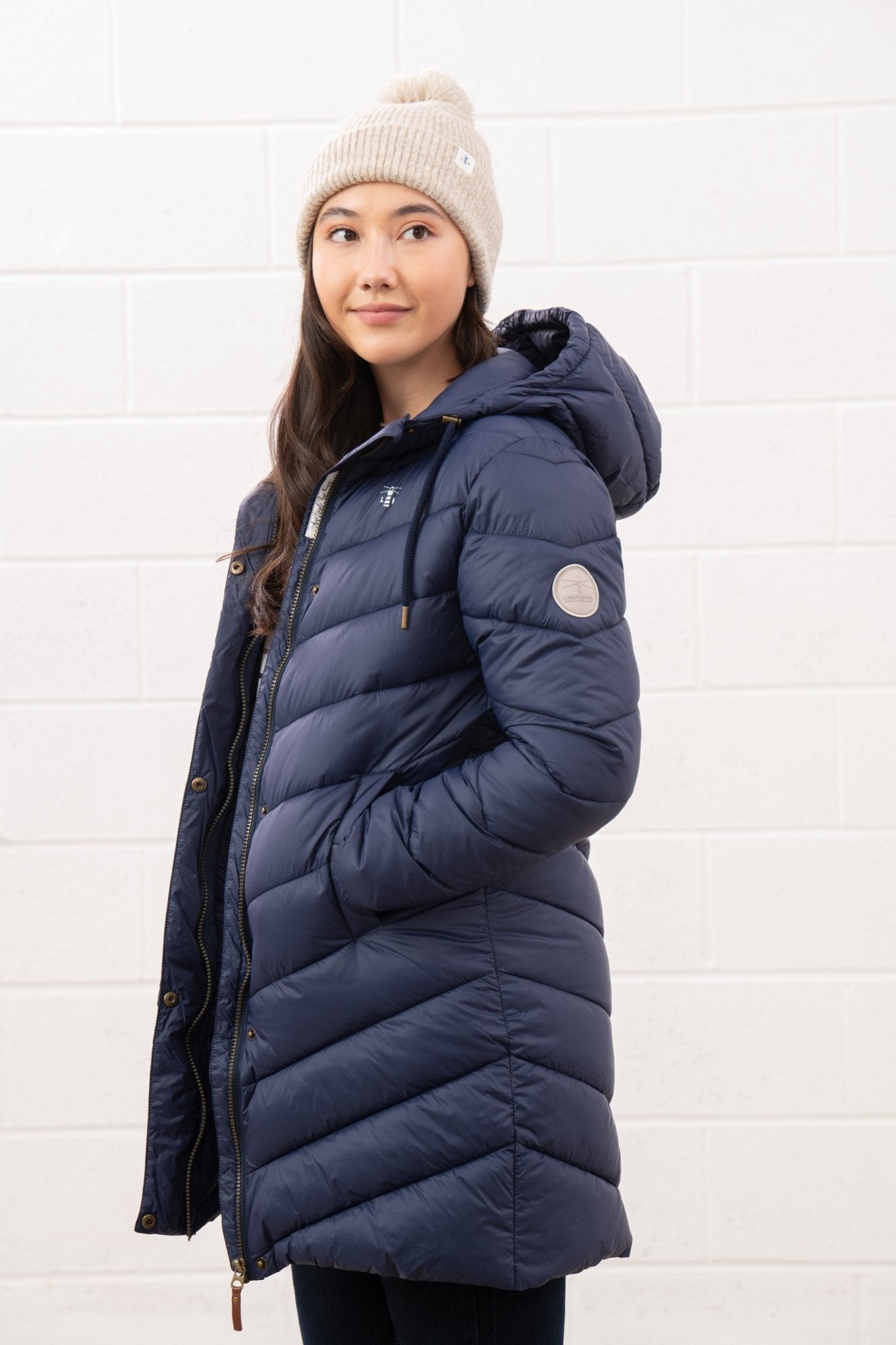 Laurel Coat - Navy - Lighthouse