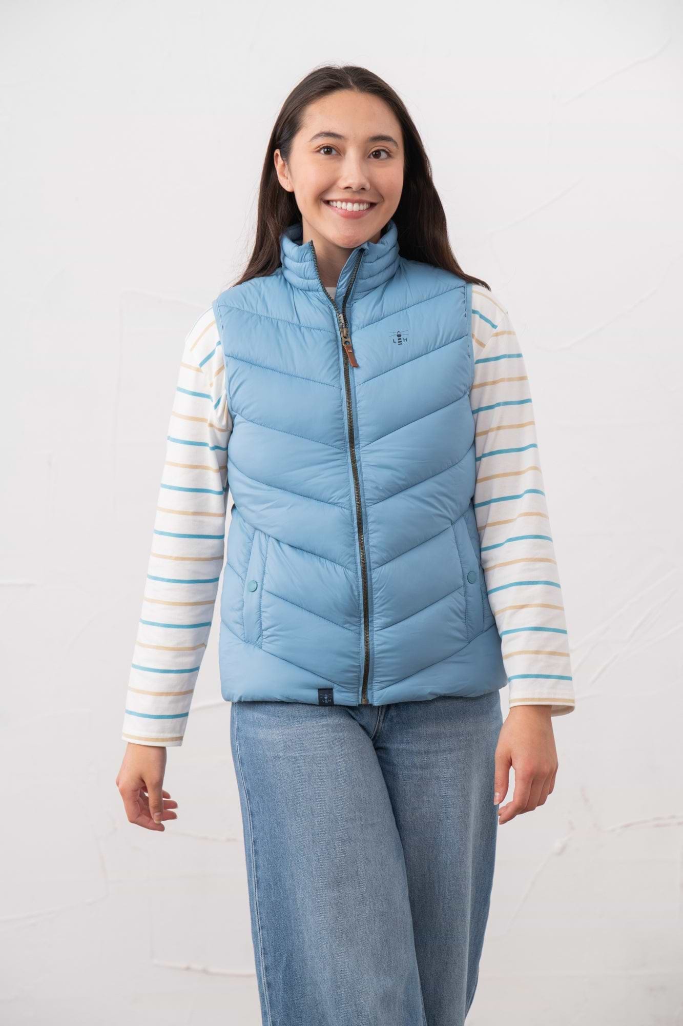 Laurel Gilet - Blue - Lighthouse