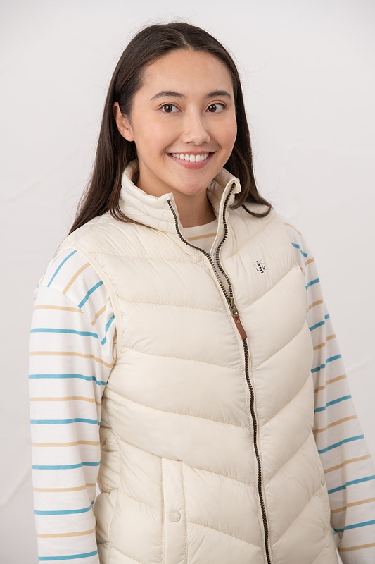 Laurel Gilet - Cream - Lighthouse