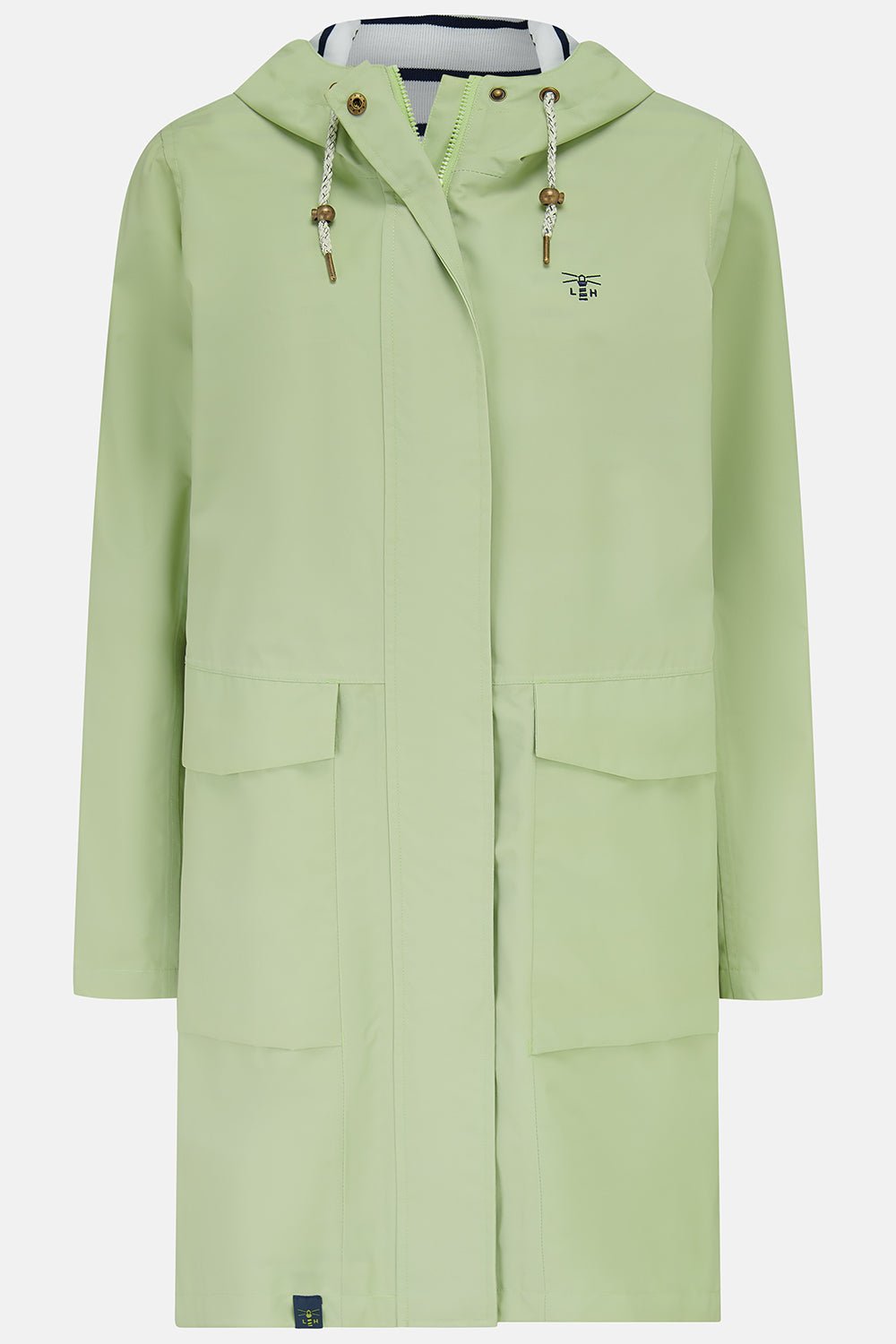 Long Beachcomber Jacket - Pistachio - Lighthouse