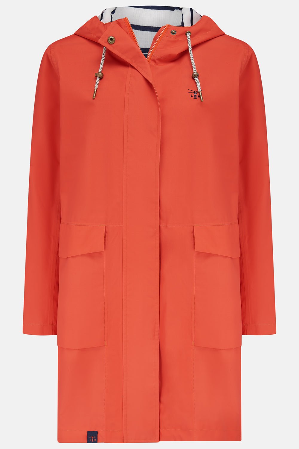 Long Beachcomber Jacket - Poppy - Lighthouse