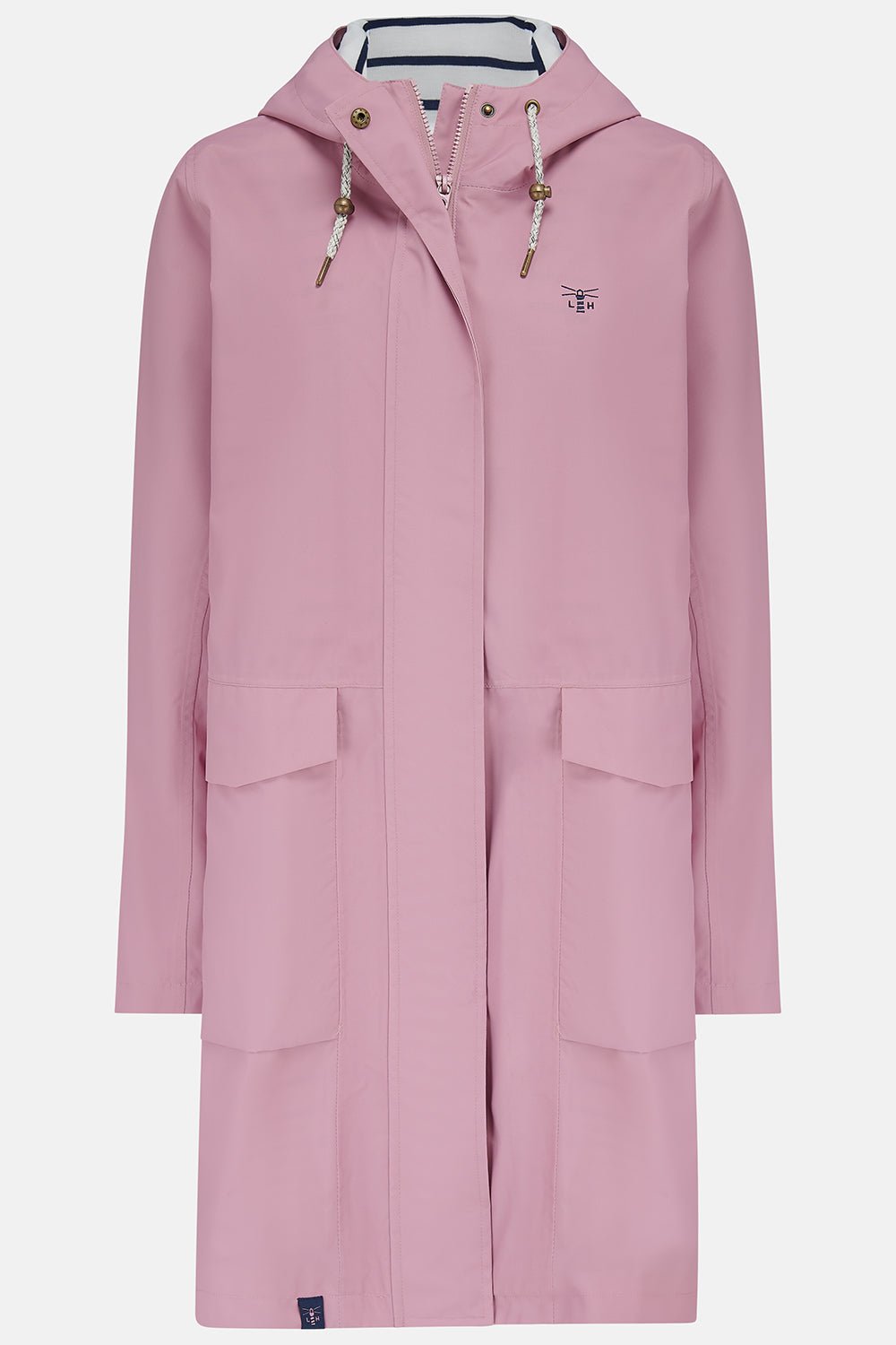 Long Beachcomber Jacket - Wild Rose - Lighthouse