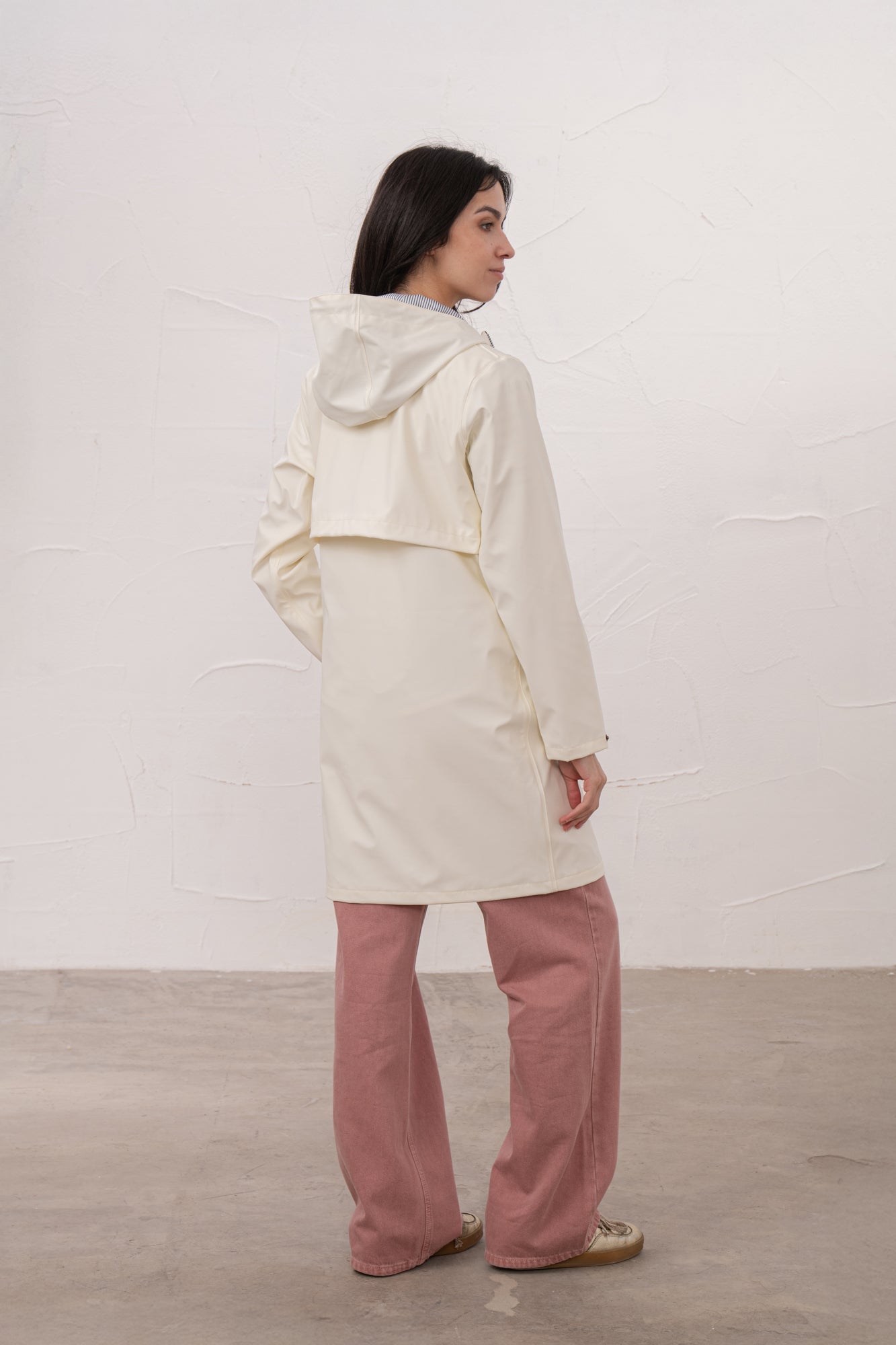 Lucy Long Jacket - Coconut - Lighthouse