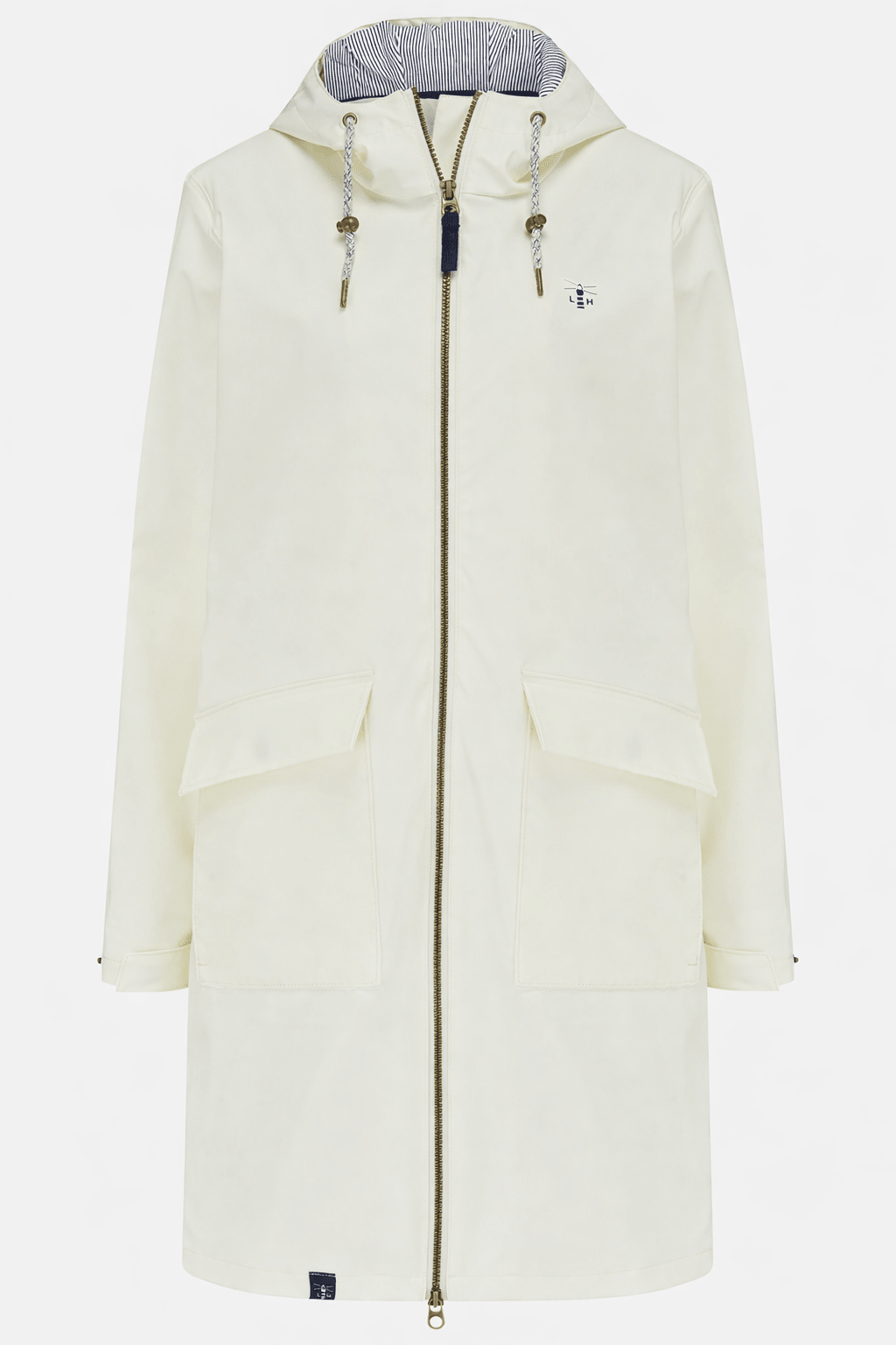 Lucy Long Jacket - Coconut - Lighthouse