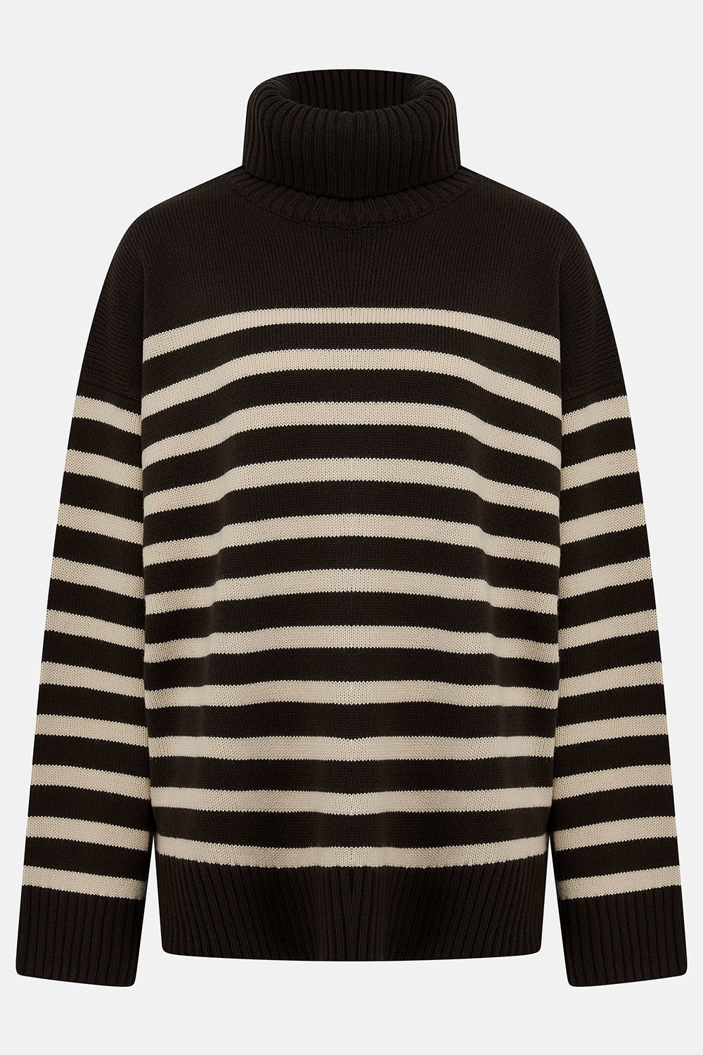 Luisa Jumper - Cocoa Cream Stripe-Lighthouse