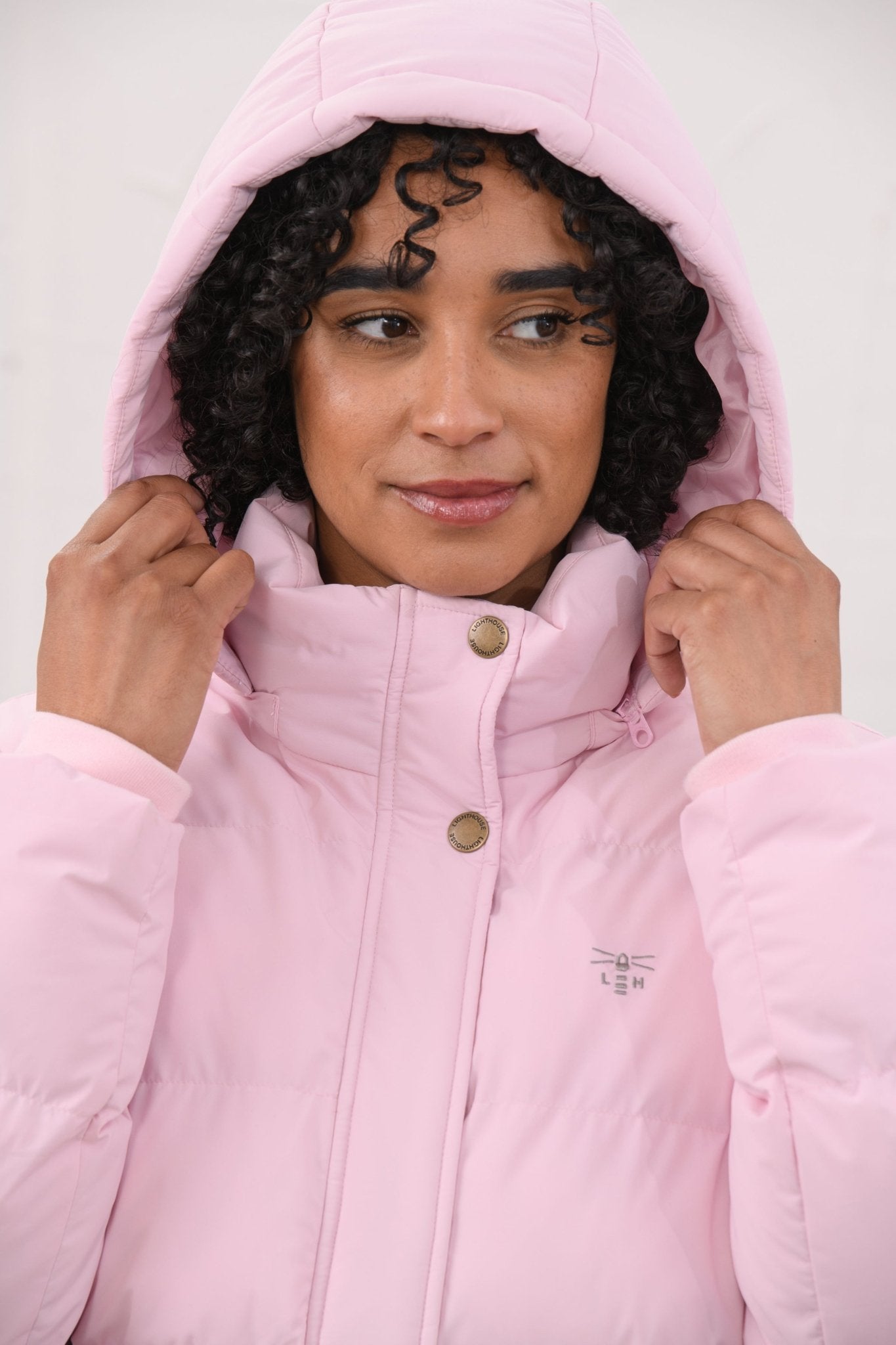 Margot Coat - Pale Pink-Lighthouse