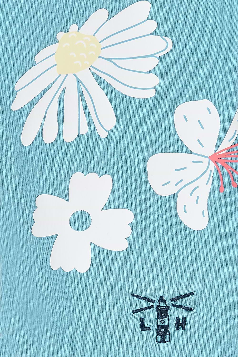 Mollie Leggings - Blue Daisy - Lighthouse