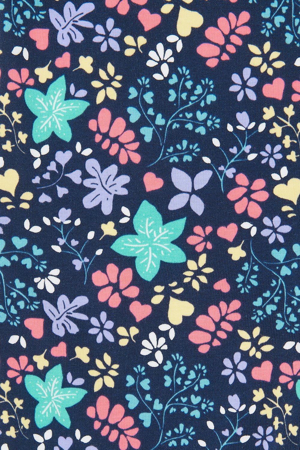 Mollie Leggings - Floral Print - Lighthouse