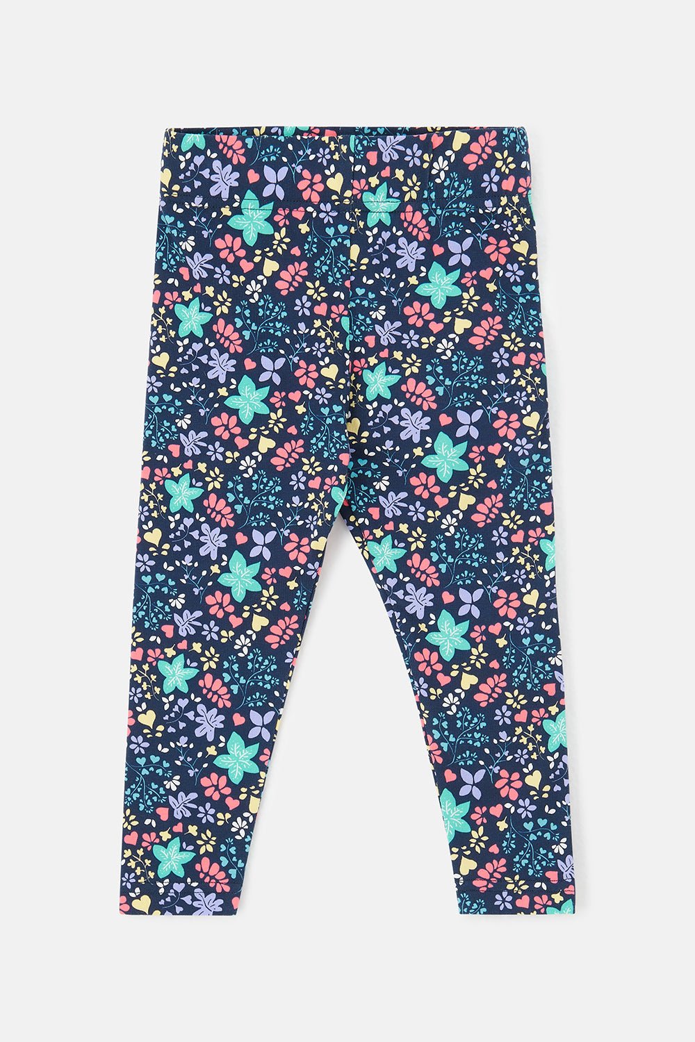 Mollie Leggings - Floral Print - Lighthouse