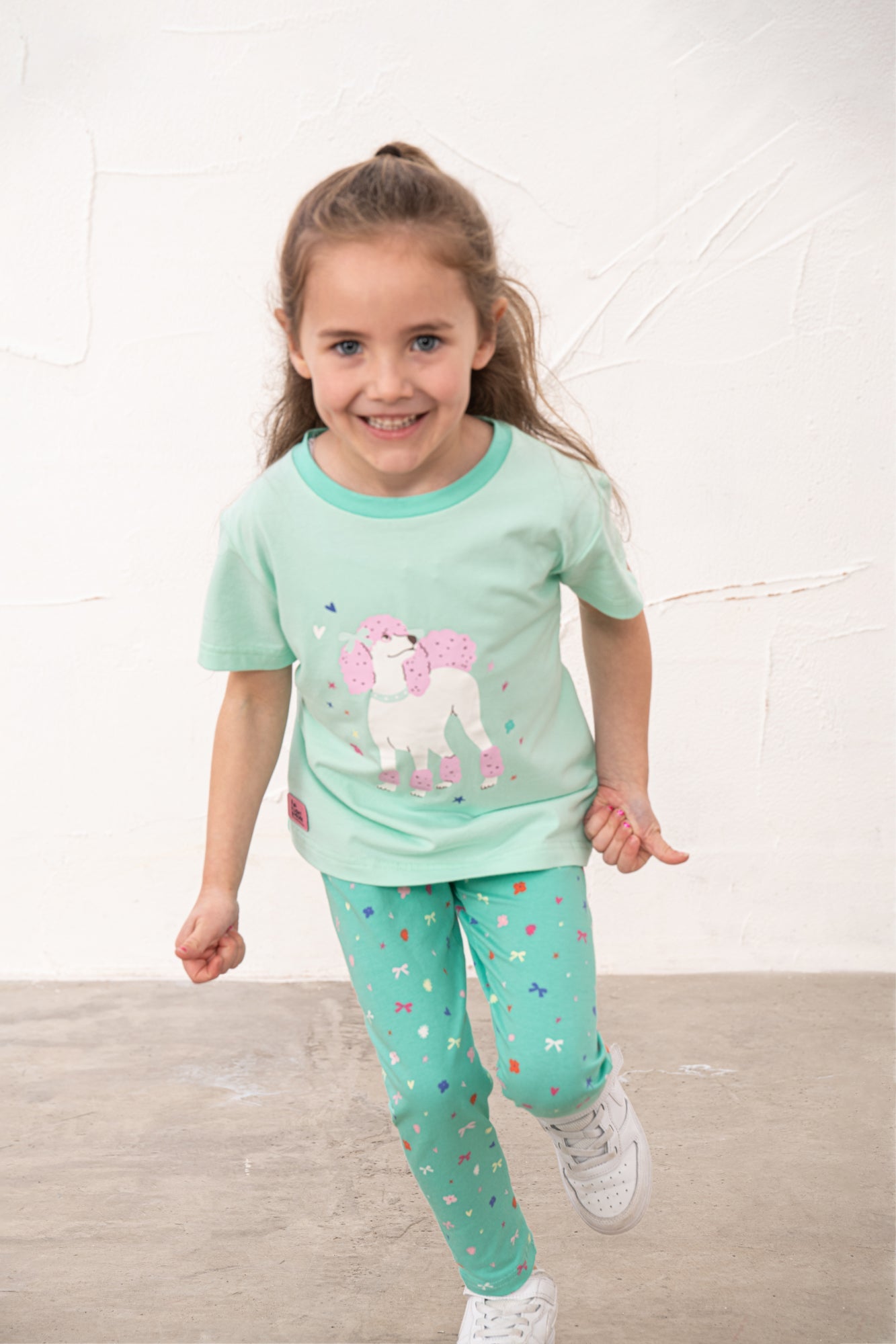 Mollie Leggings - Tiffany Print - Lighthouse
