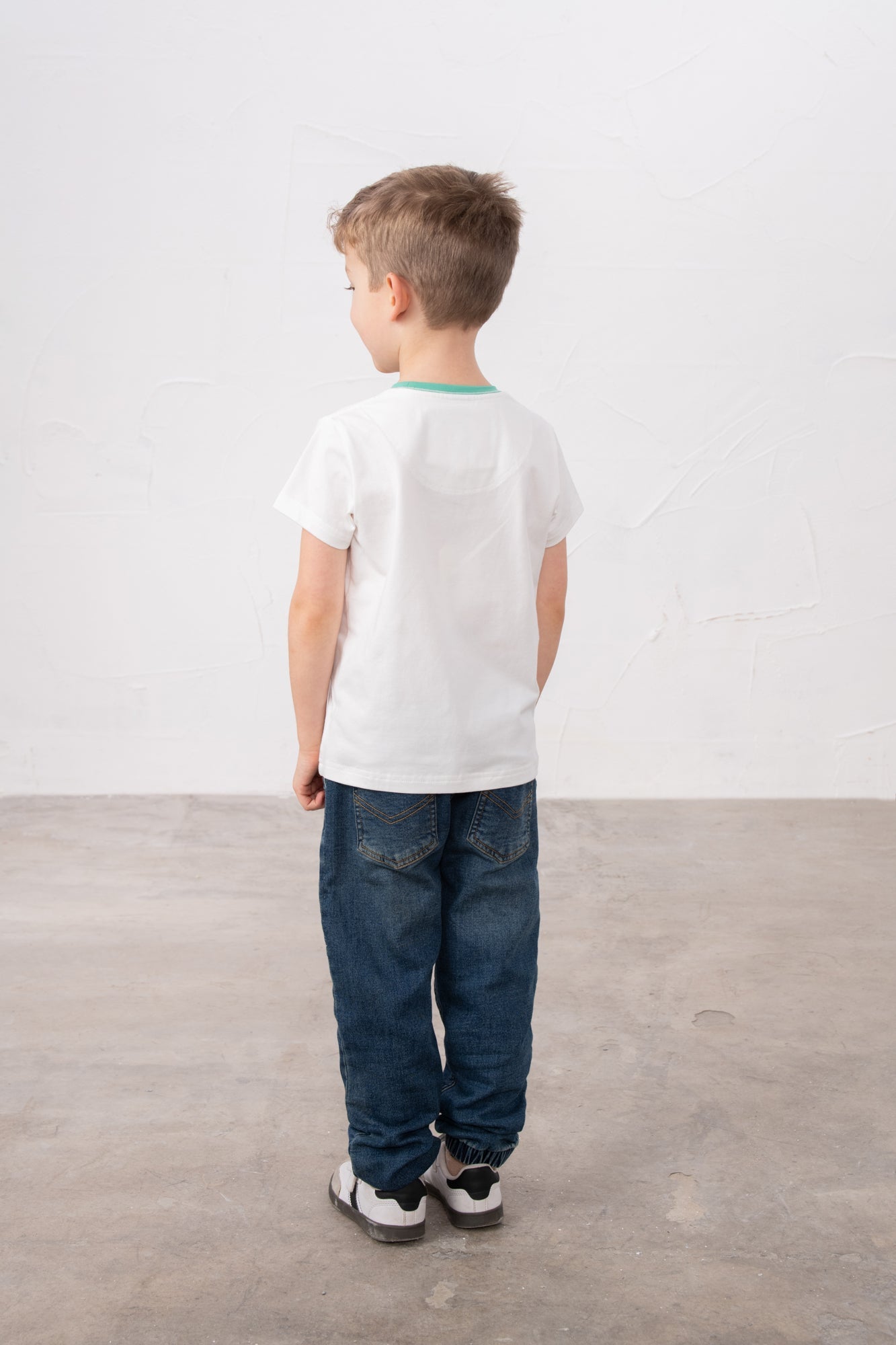 Oliver Short Sleeve Top - Animal Watch - Lighthouse