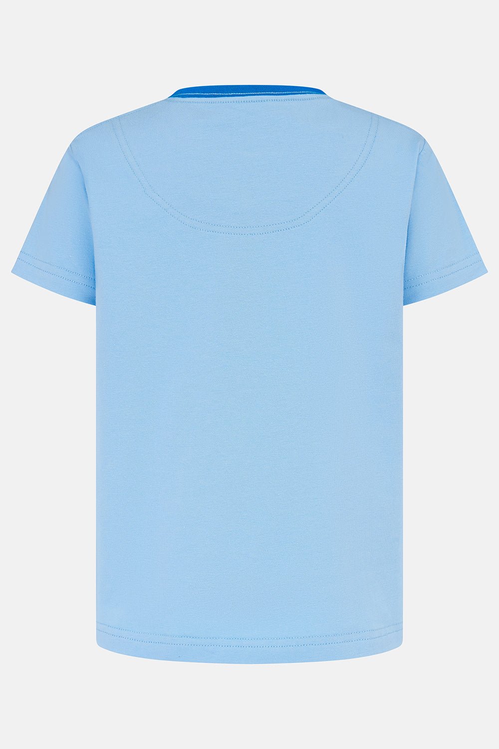 Oliver Short Sleeve Top - Blue Tractor Baler - Lighthouse